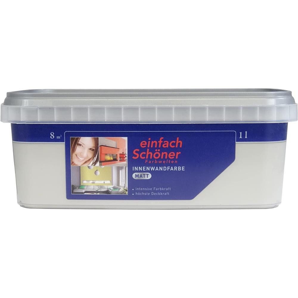 Wilckens Farben Wandfarbe Innenwandfarbe verschiedene Farben matt 1L Farbe