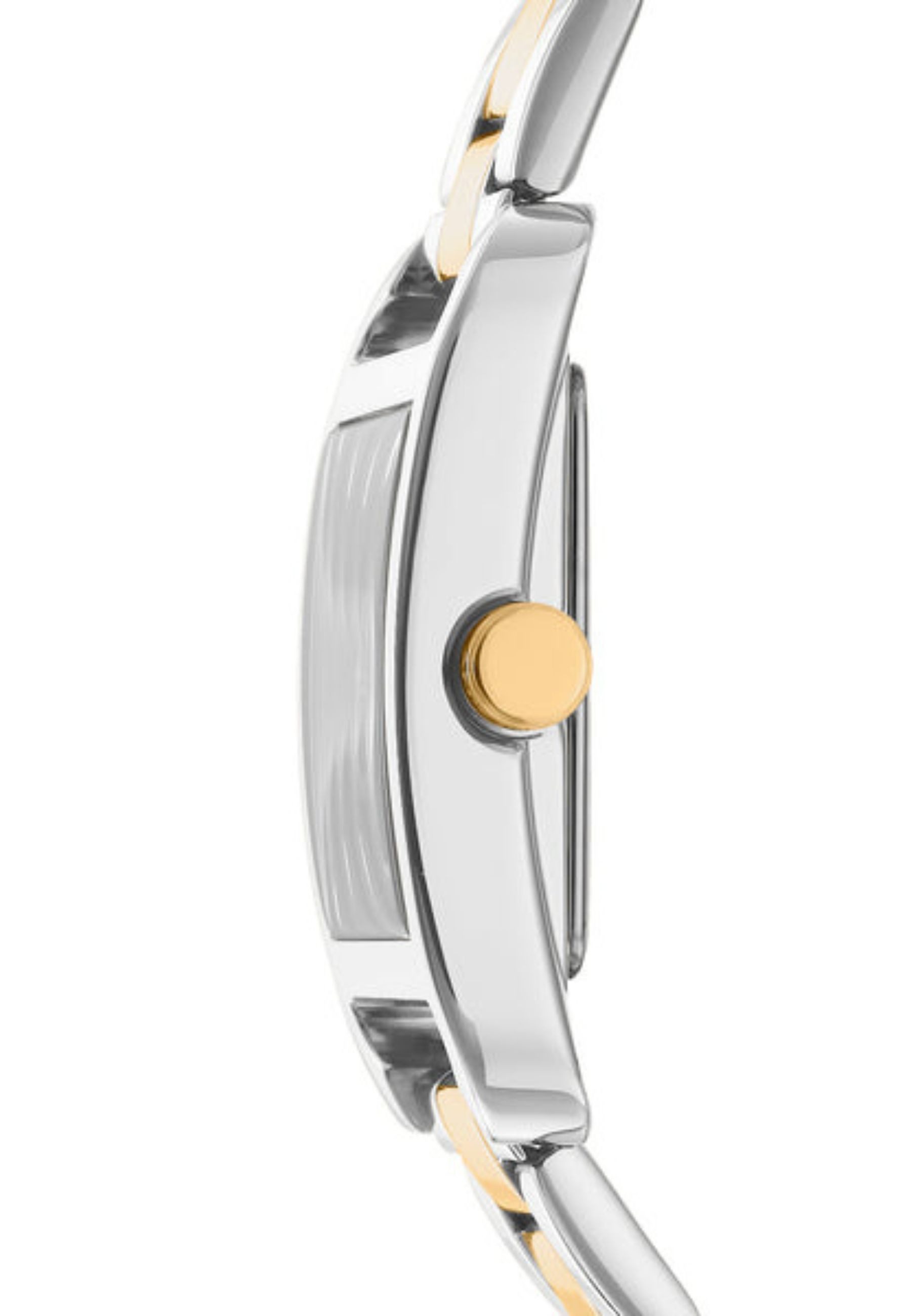 DKNY Automatikuhr City Maxi - Zweifarbig Silber und Gold, (Set)