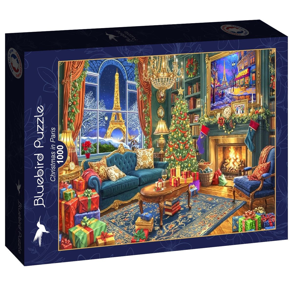 Bluebird Puzzle Puzzle Weihnachten in Paris, Puzzleteile günstig online kaufen
