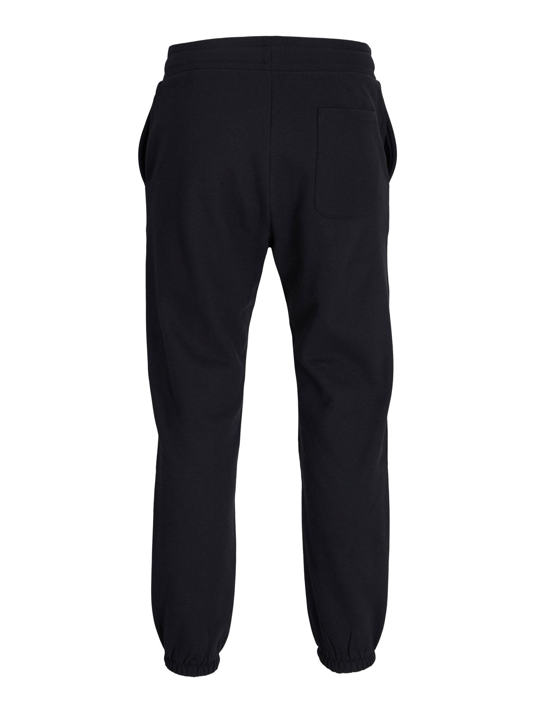 Jack & Jones Jogginghose Plus Size Sweatpants Übergröße mit Logo JPSTKANE für Herren Baumwolle Oversized fit unifarben wärmend Tunnelzug