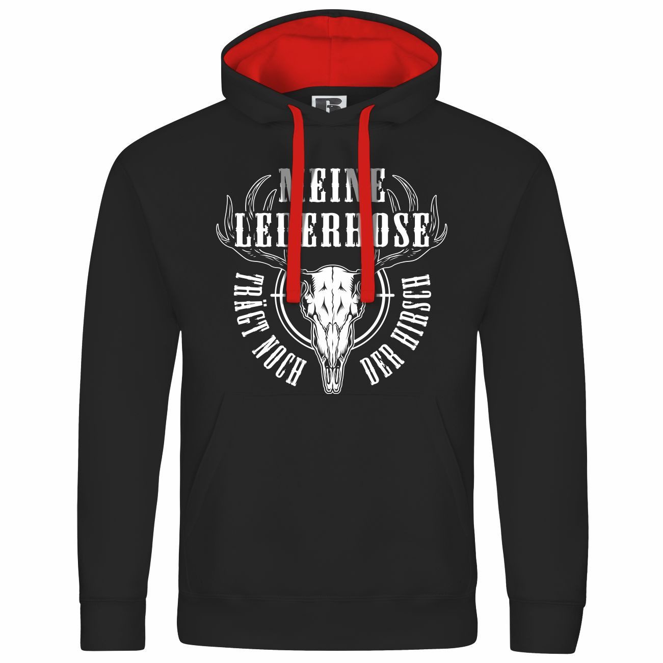 deinshirt Kapuzenpullover Herren Kapuzenpullover Meine Lederhose günstig online kaufen
