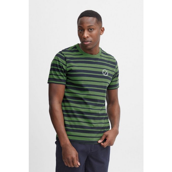 Casual Friday T-Shirt CFThor 0059 Y/D striped tee - 20504603