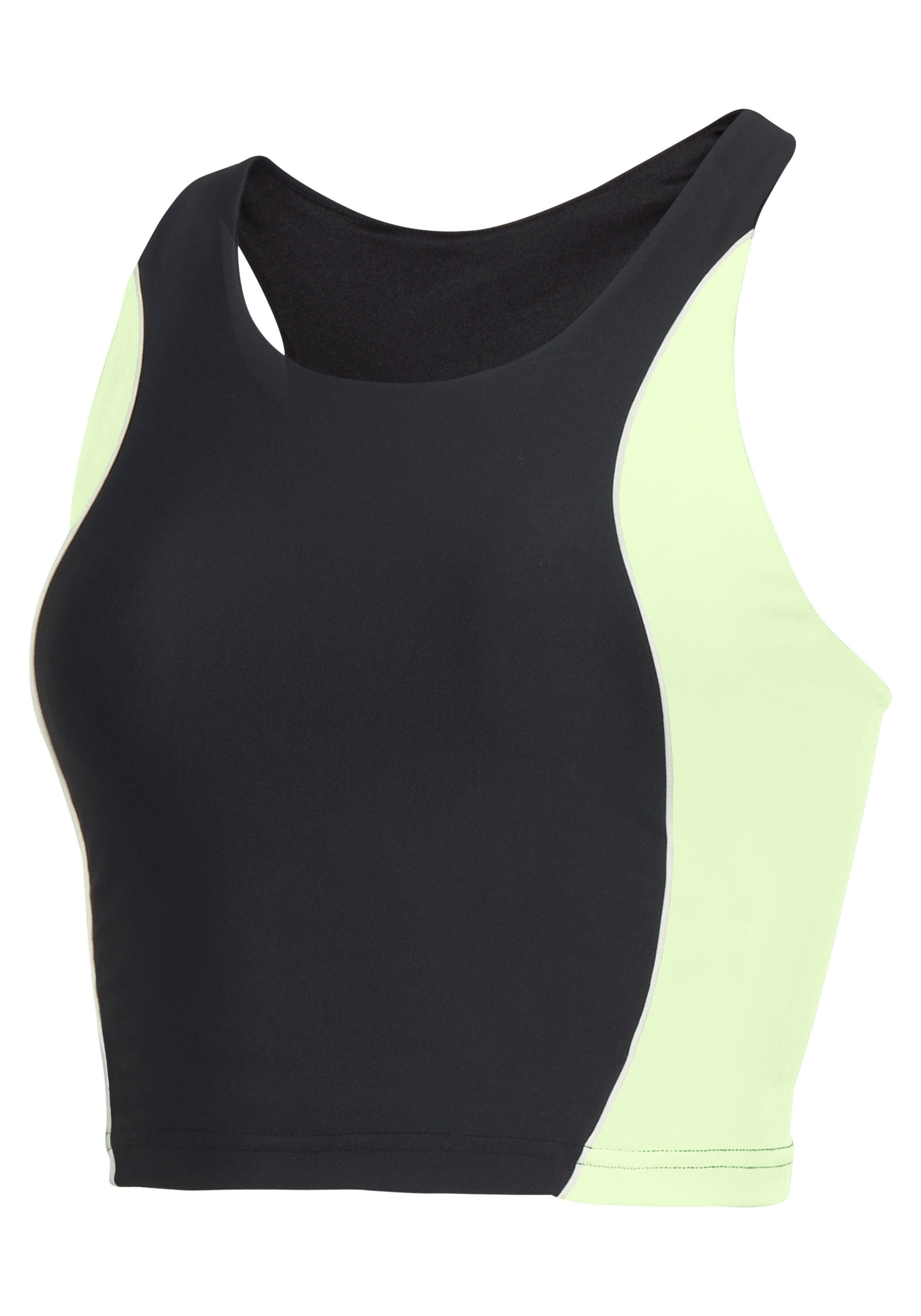 LASCANA ACTIVE Crop-Top Sporttop mit farblich abgesetztem Details
