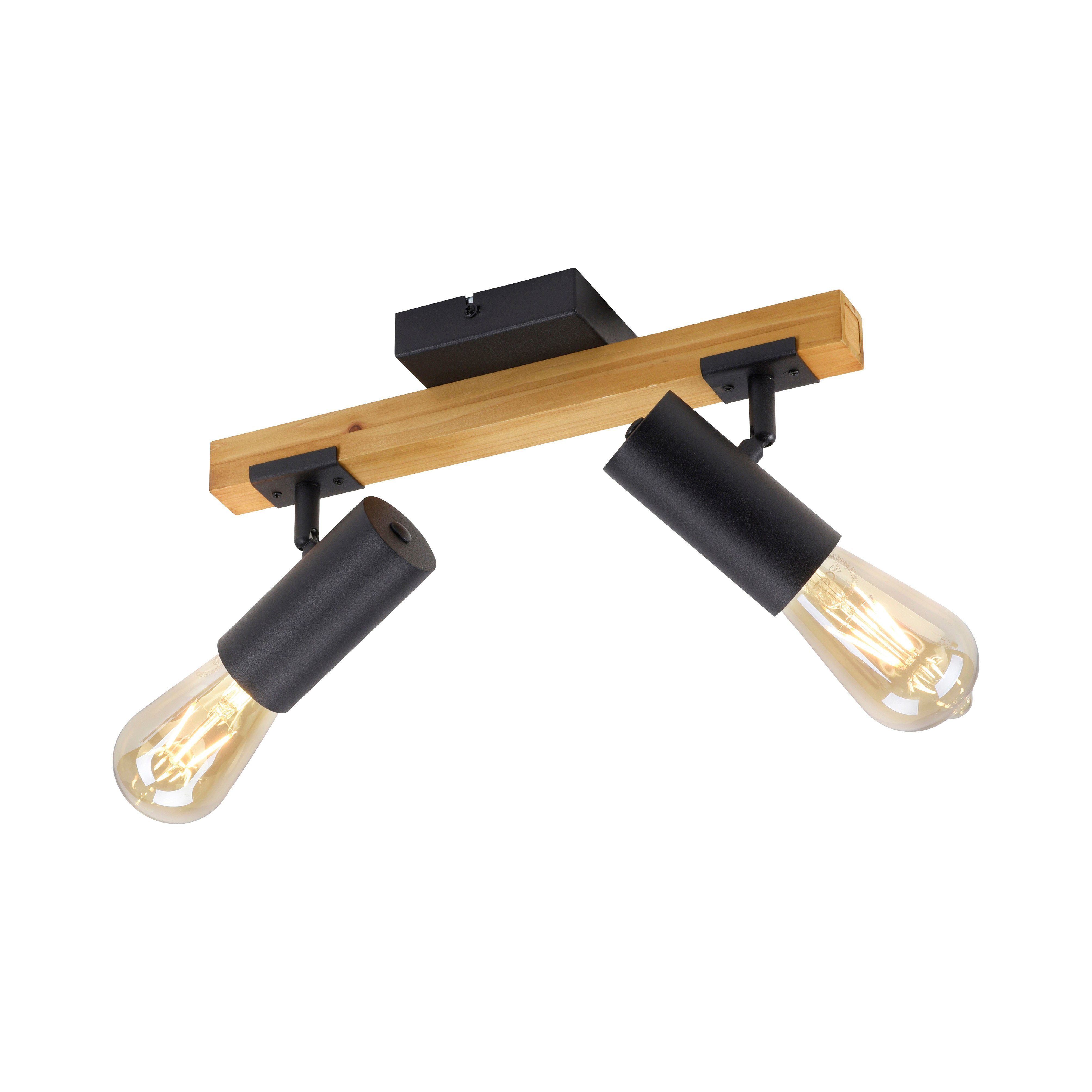 JUST LIGHT Deckenleuchte PILON, ohne Leuchtmittel, ExklusiveE27