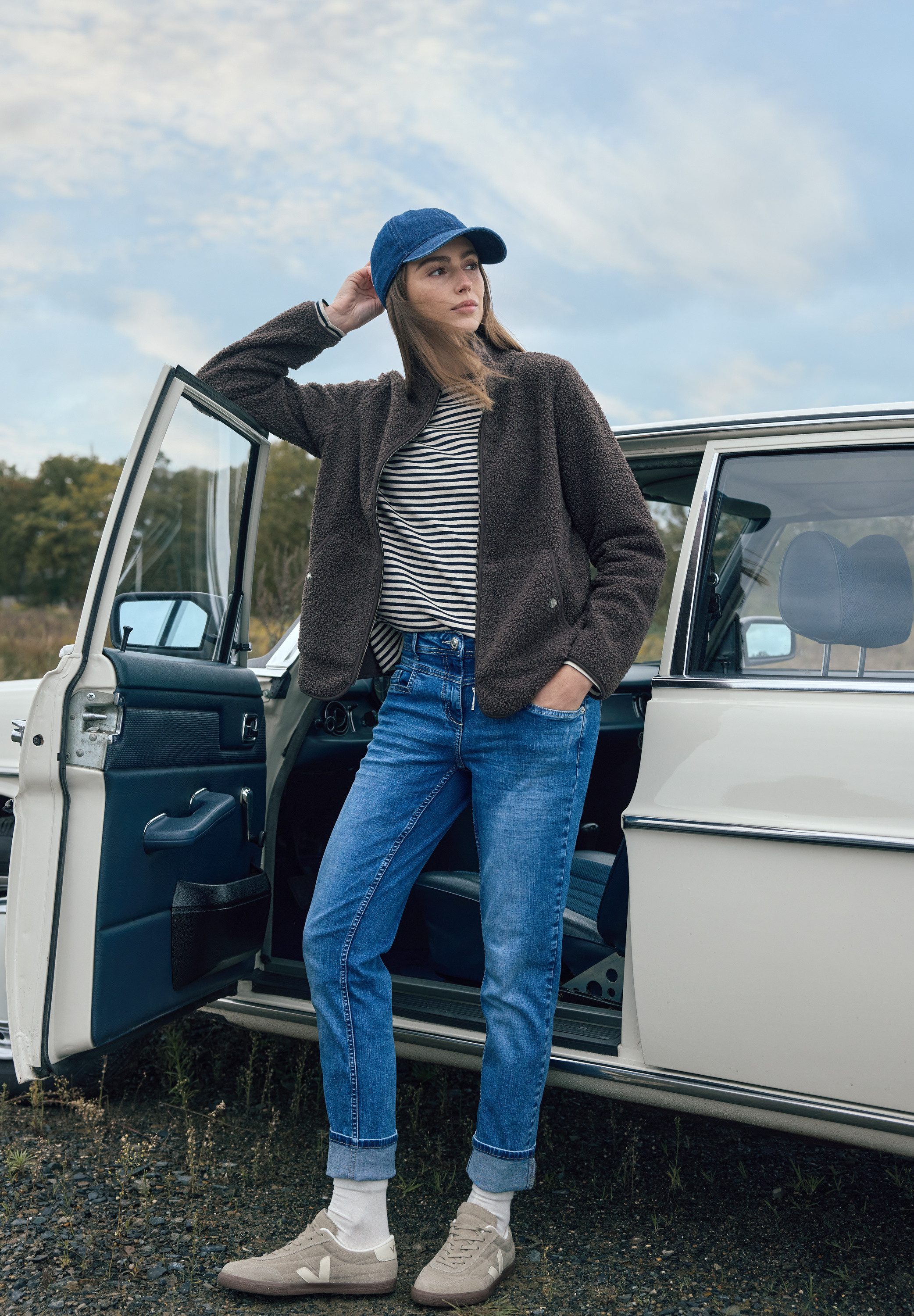 CECIL 5-Pocket-Jeans Style Scarlett mit Stretch