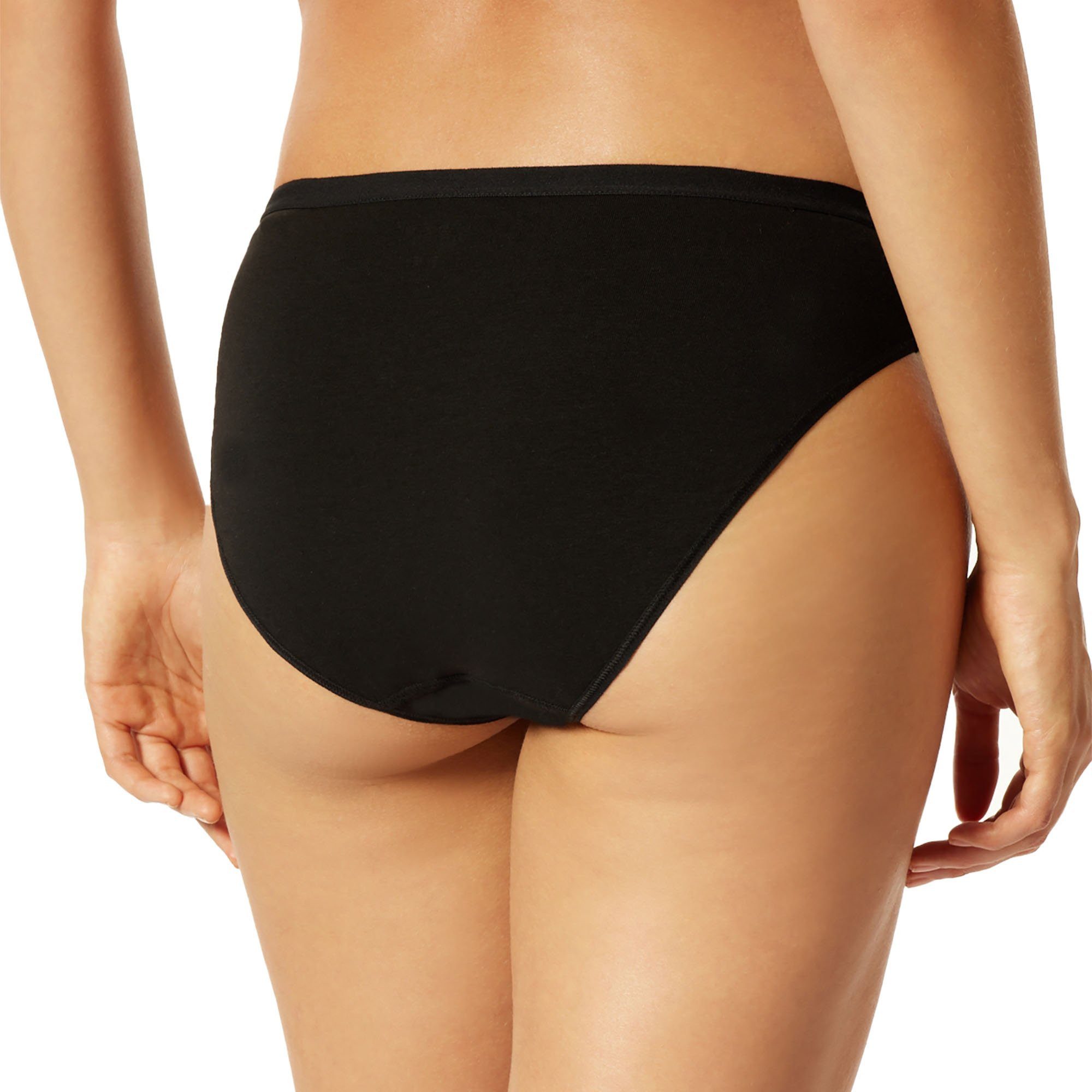 uncover by SCHIESSER Slip Damen Slip 6er Pack Baumwolle (Packung, 6er Pack)