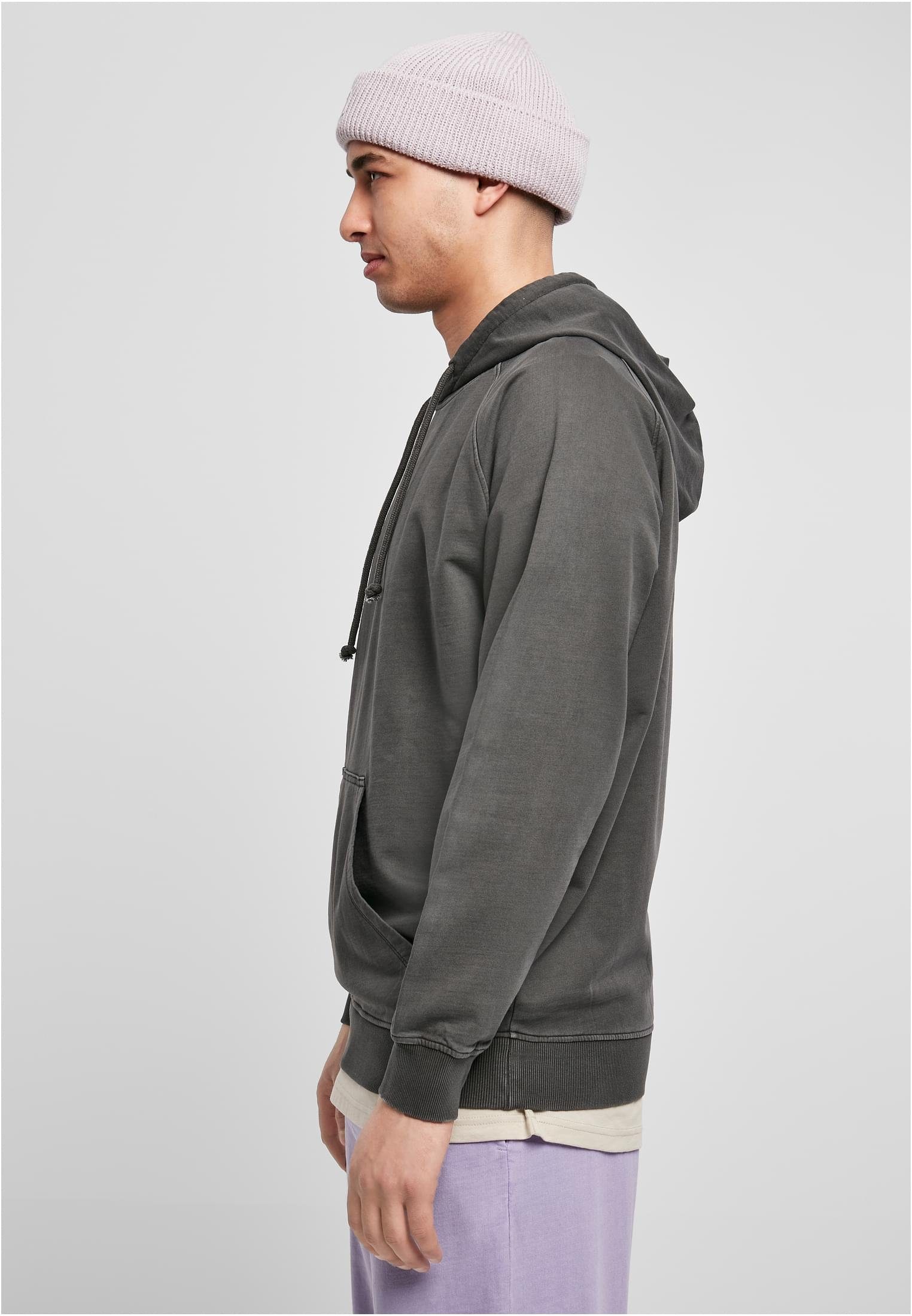 URBAN CLASSICS Hoody Herren blackbird Overdyed (1-tlg) Sweater