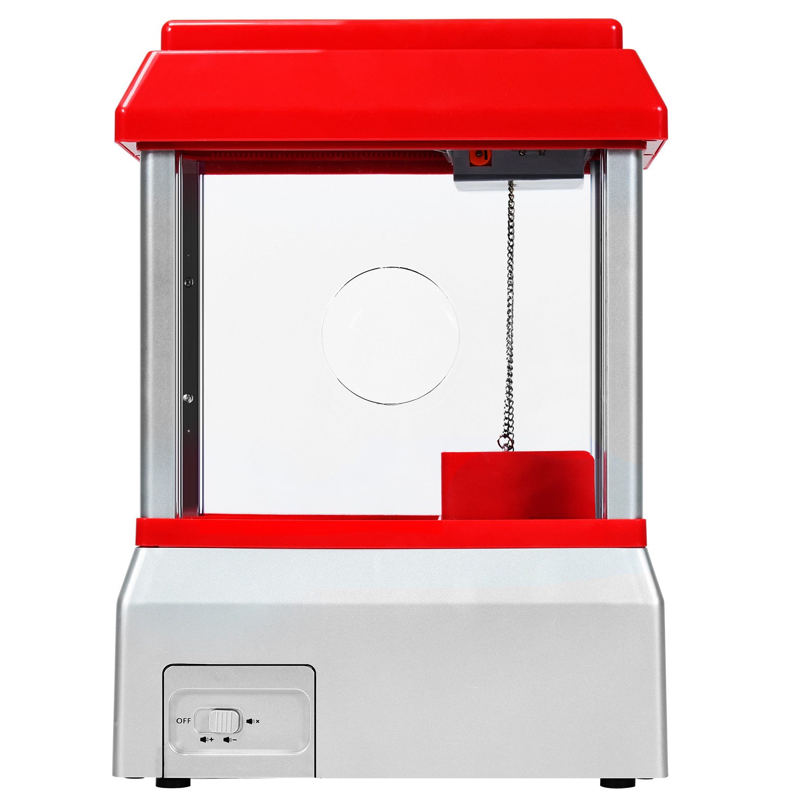 COSTWAY Greifspielzeug Candy Grabber, mit Musik & 24 Spielmünzen