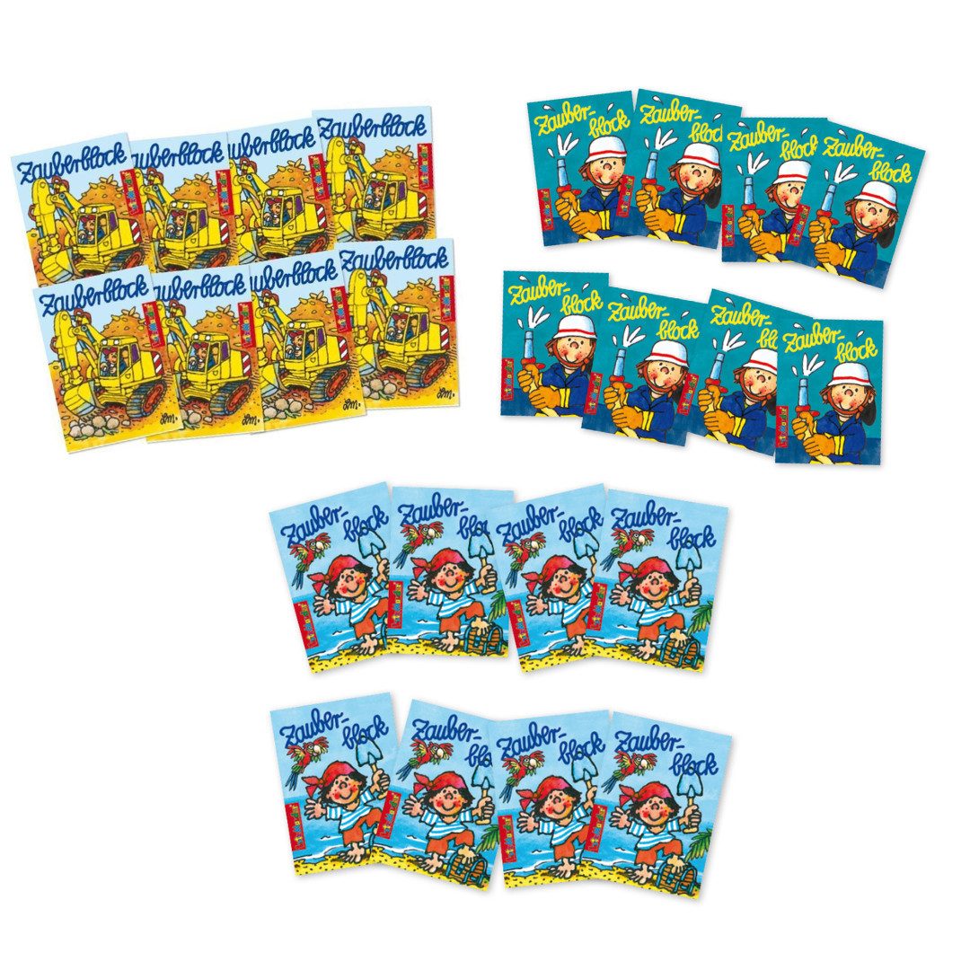 Lutz Mauder Verlag Malvorlage Malbuch Zauerblöckchen 8er Set - Mitgebsel für den Kindergeburtstag (8er Set)