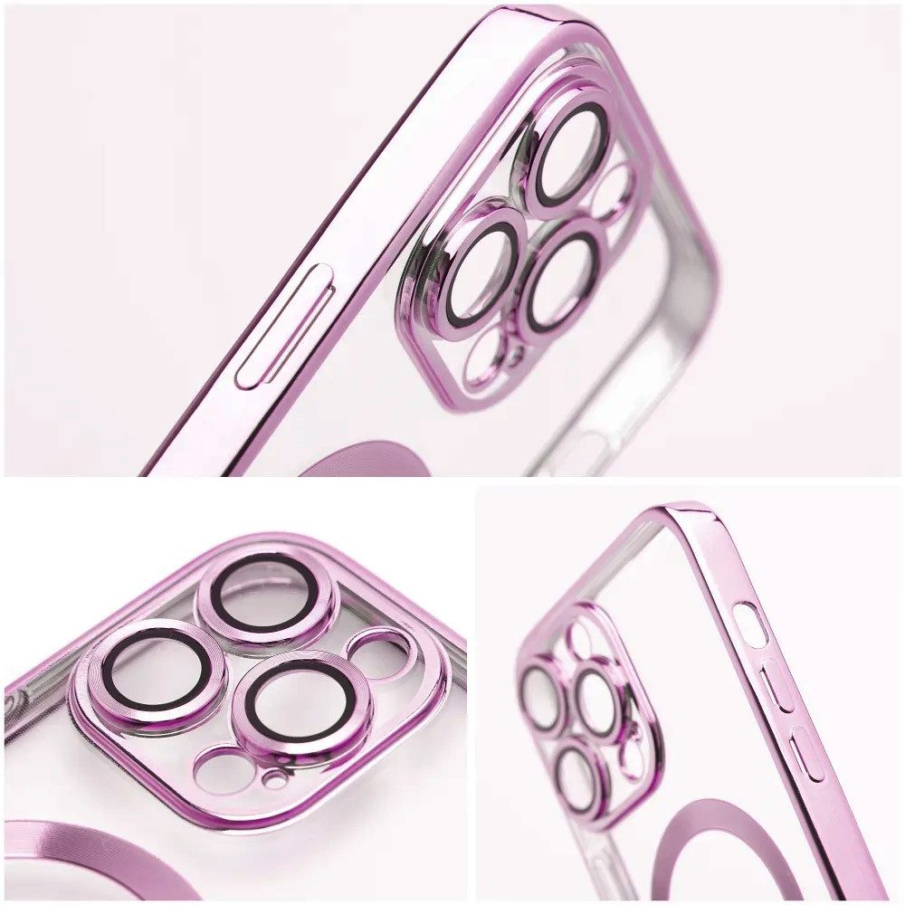 FITSU Handyhülle Case für iPhone 16 Pro Hülle MagSafe kompatibel mit Kameraschutz 6,3 Zoll, Durchsichtige Hülle für iPhone 16 Pro Schutzhülle mit farbigen Rahmen