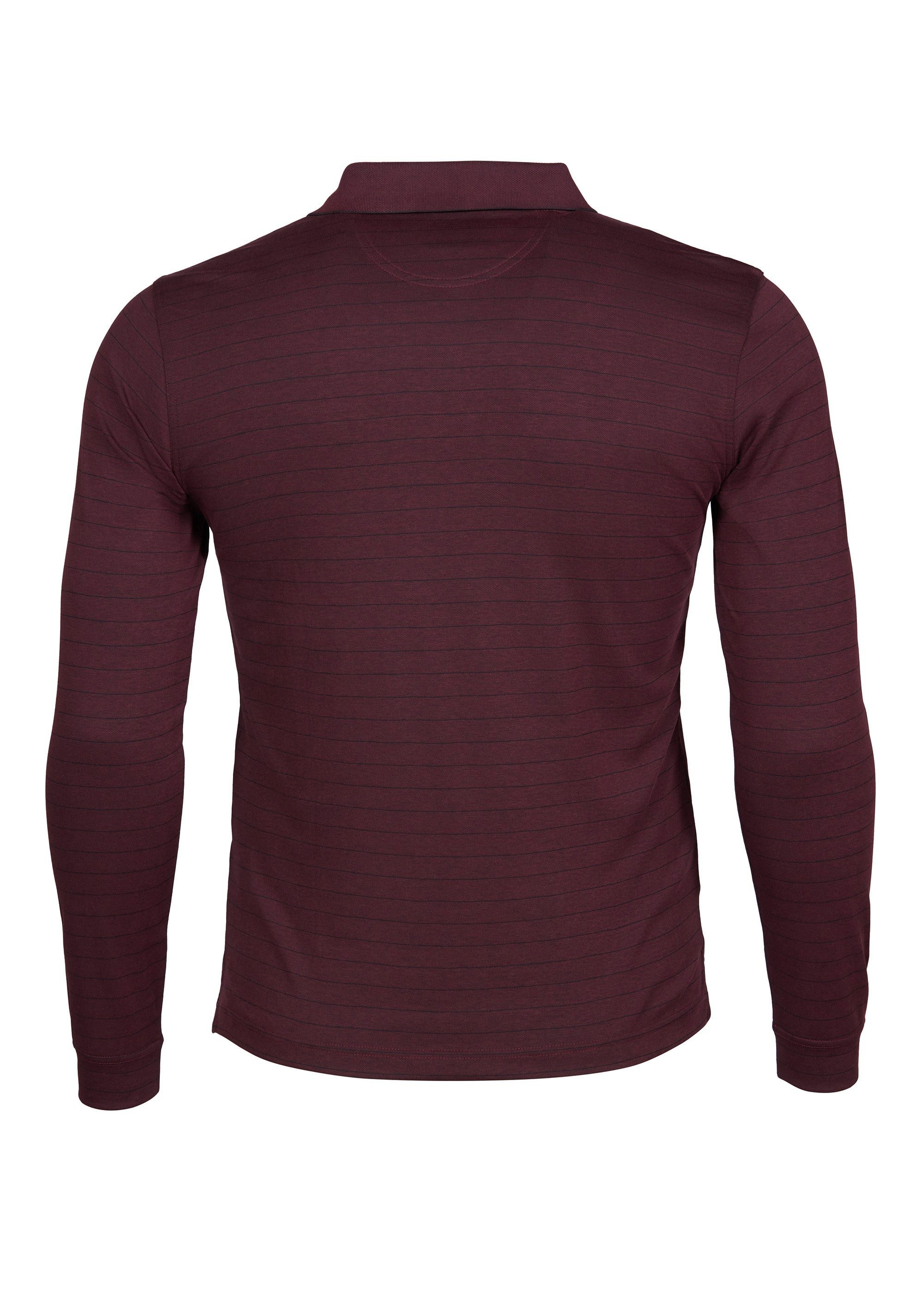 Hajo Langarm-Poloshirt Soft-Knit-Poloshirt