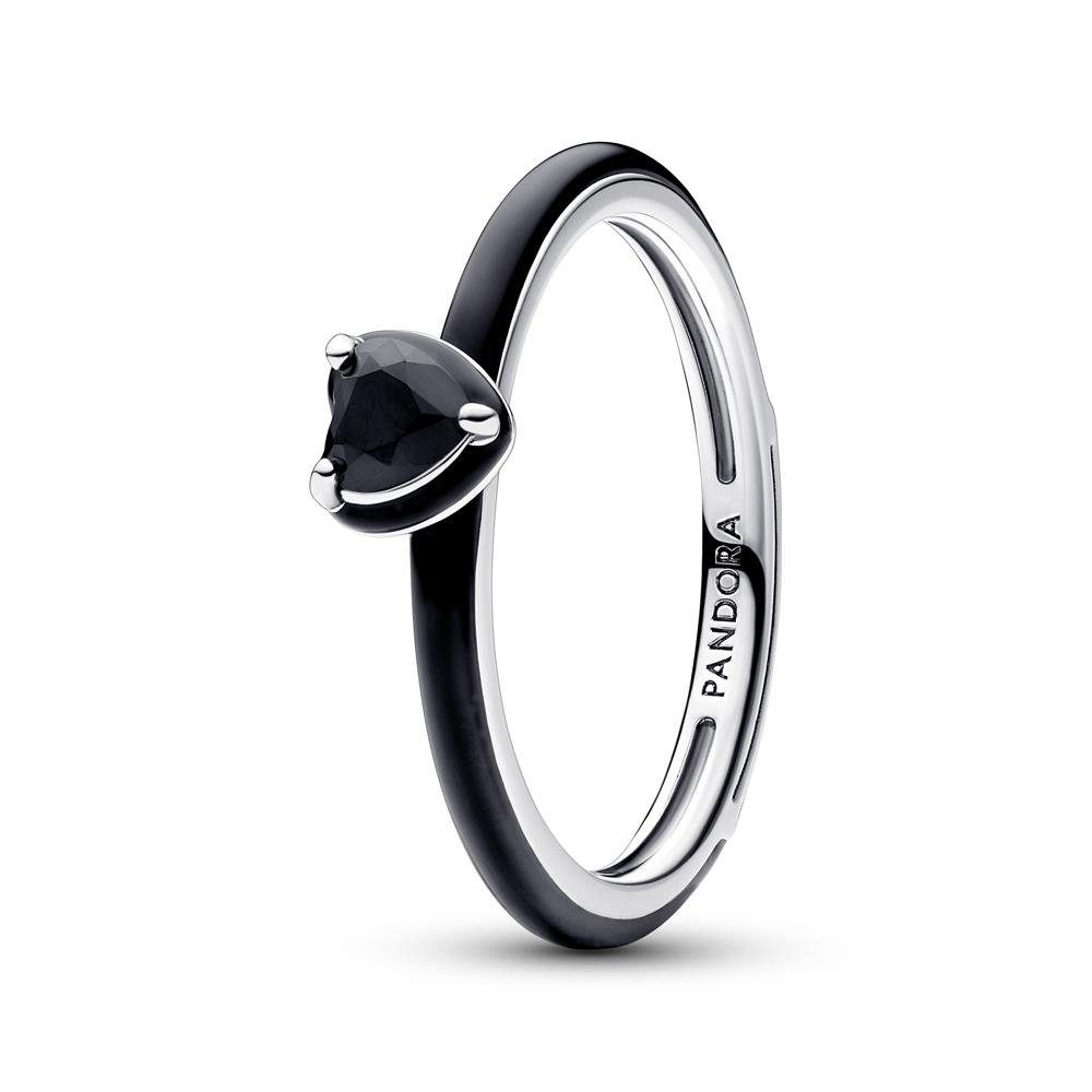 Pandora Silberring Black Chakra Heart Ring günstig online kaufen