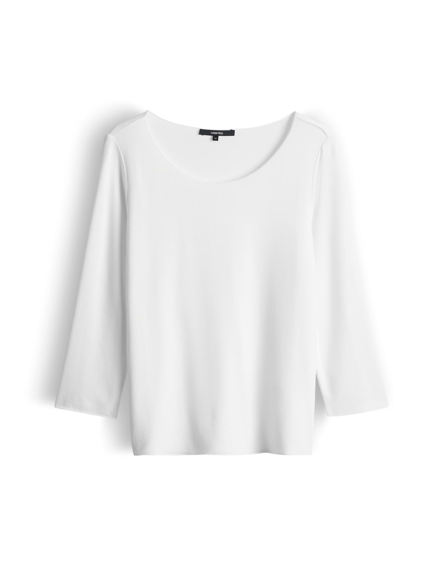 someday 3/4-Arm-Shirt Kirosa soft aus Viskosemix mit weichem Griff Cleanes Basic mit angenehmem Tragegefühl