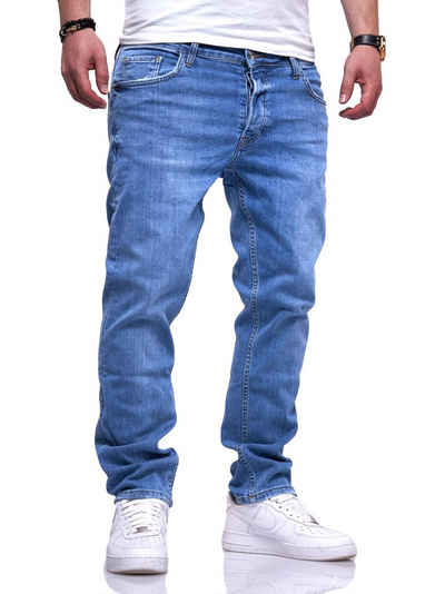 Rello & Reese Straight-Jeans RRamerican im angesagten Used-Look