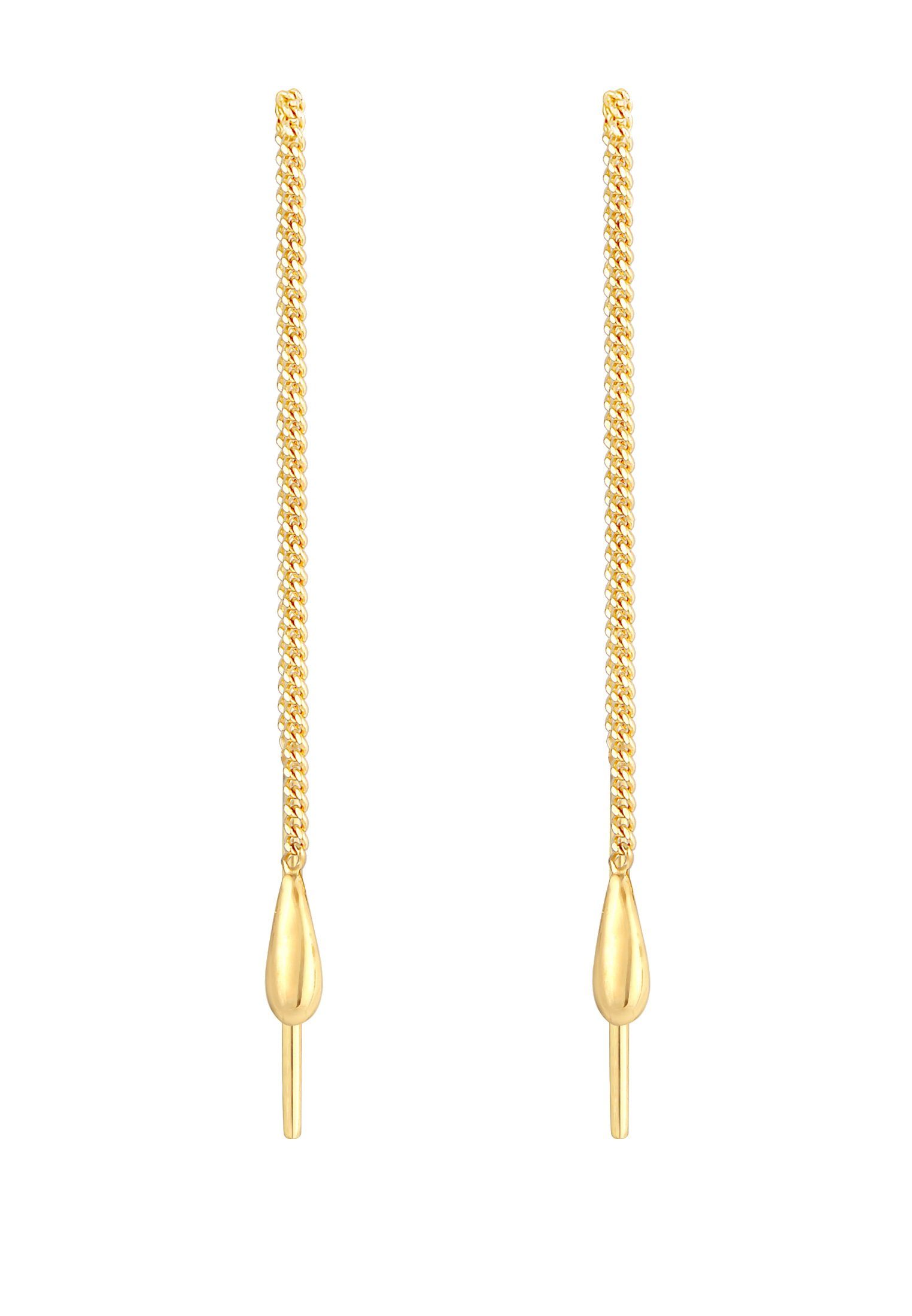 Elli Paar Ohrhänger Elli Ohrringe Tropfen Durchzieher Panzer Basic 925 Silb günstig online kaufen