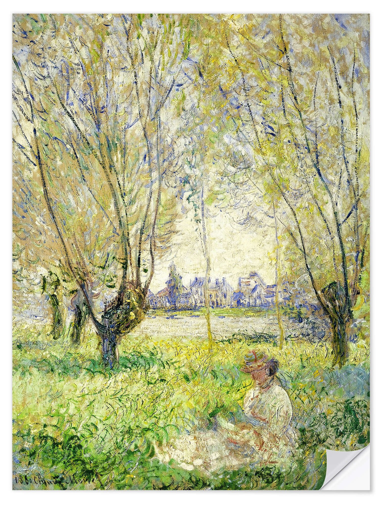 Wandfolie Claude Monet