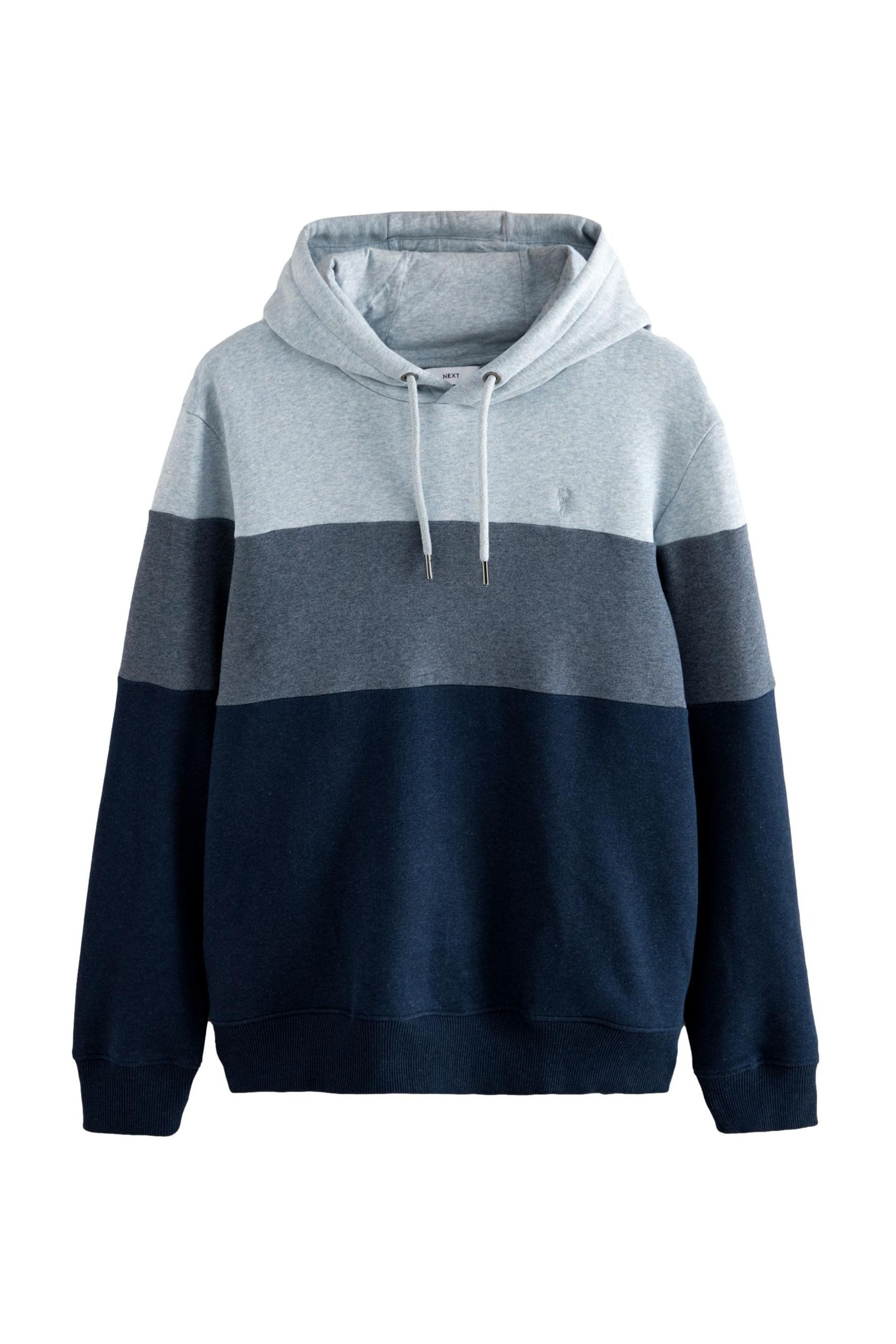 Next Kapuzensweatshirt Meliertes Kapuzensweatshirt in Blockfarben günstig online kaufen