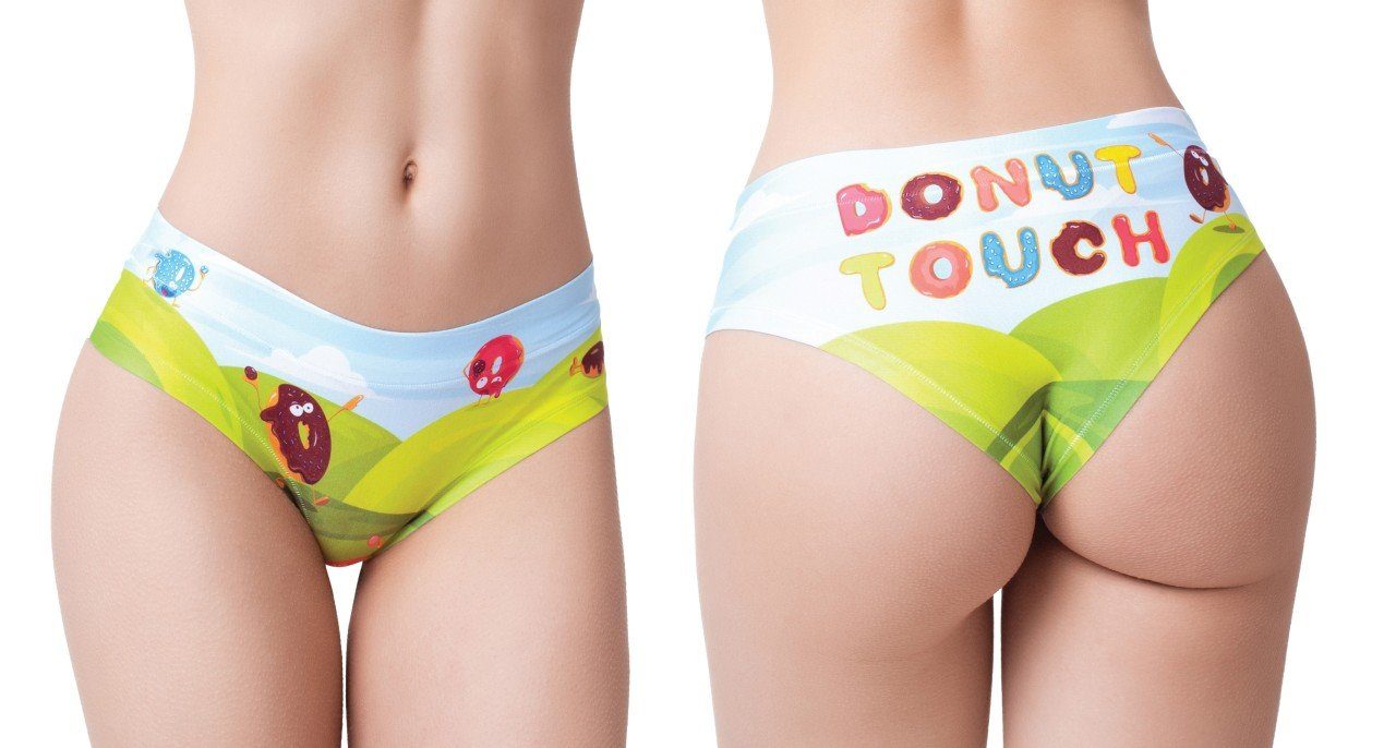 Memème Brasilslip MemèMe Donut Care Touch Slip XL moderner Print