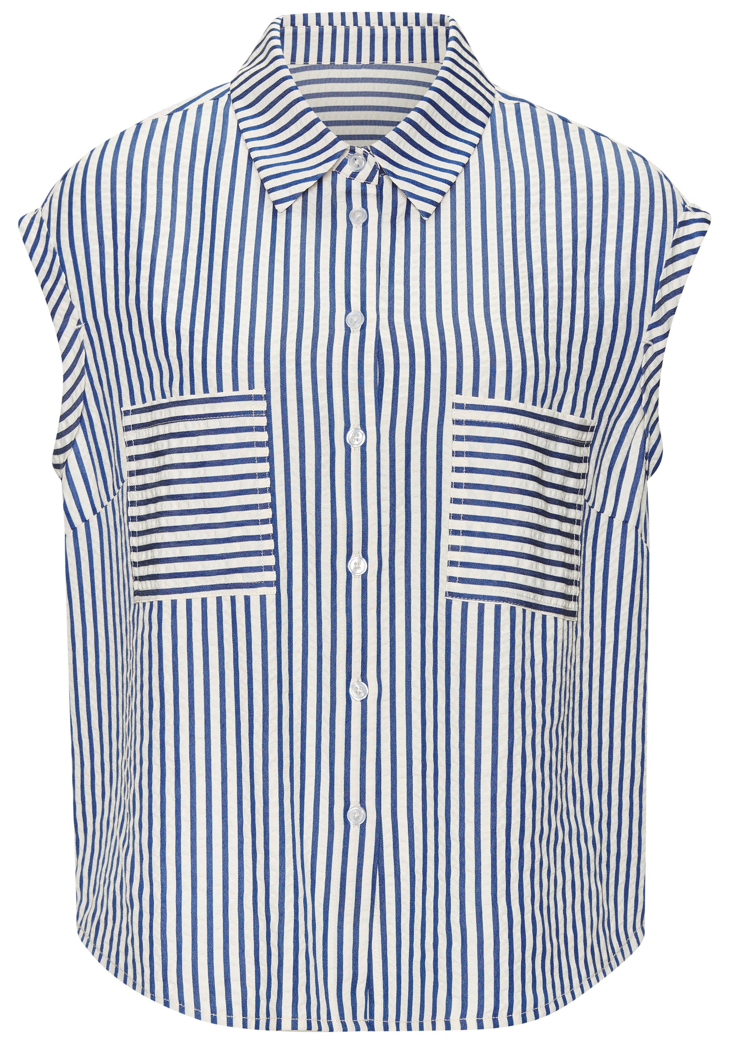 Vivance Kurzarmbluse mit Streifenmuster, bügelfreie Qualität. € 29,99
