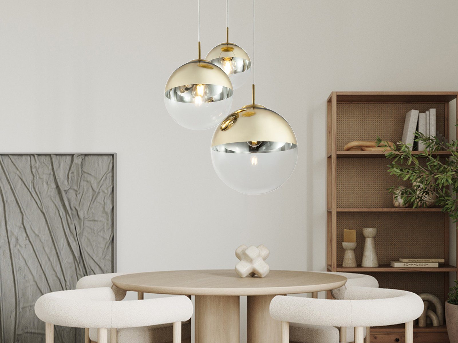 GLOBO LIGHTING LED Pendelleuchte, LED wechselbar, günstig online kaufen