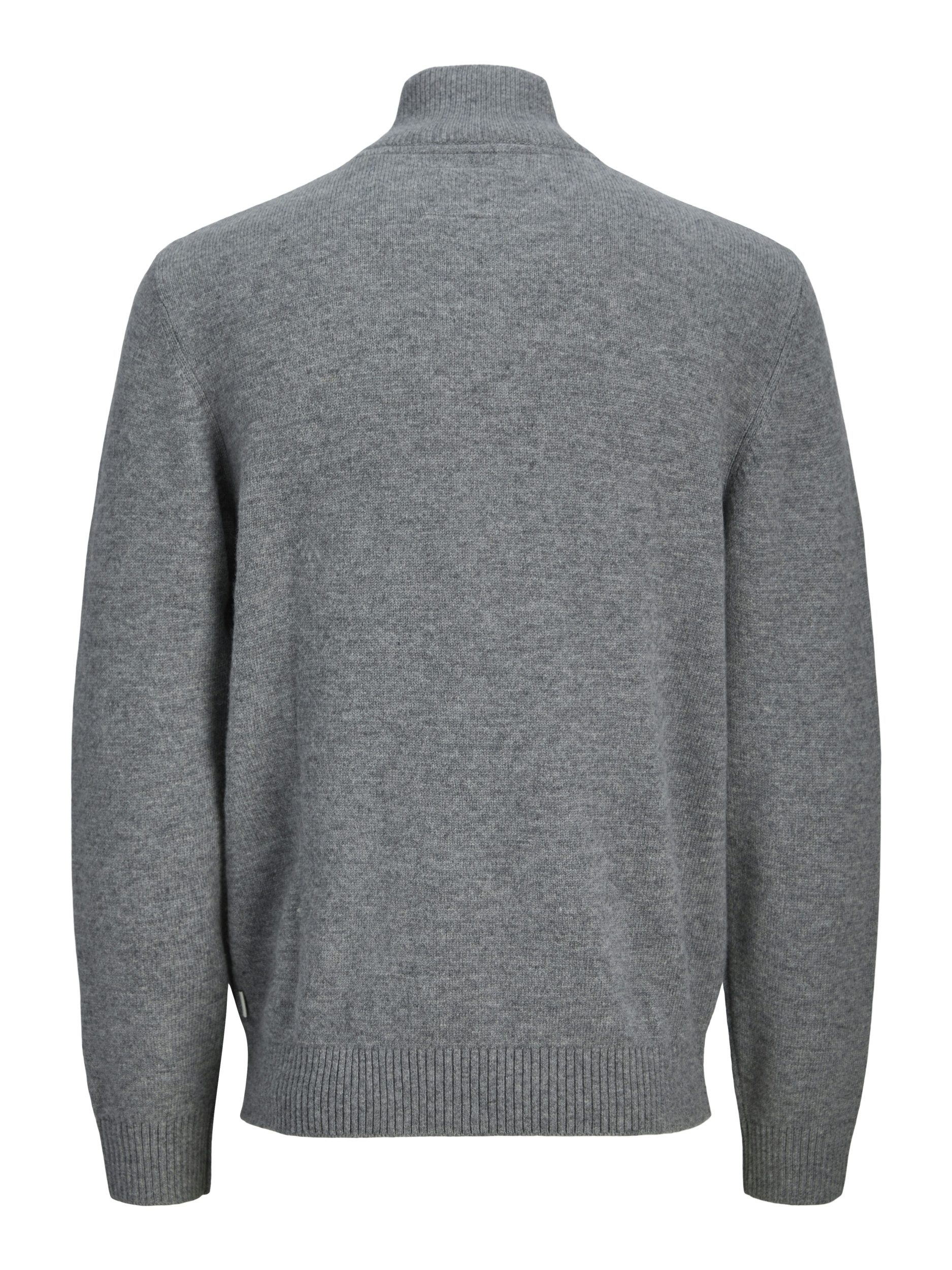 Jack & Jones Strickjacke JPRBLULAMBSWOOL KNIT ZIP CARDIGAN