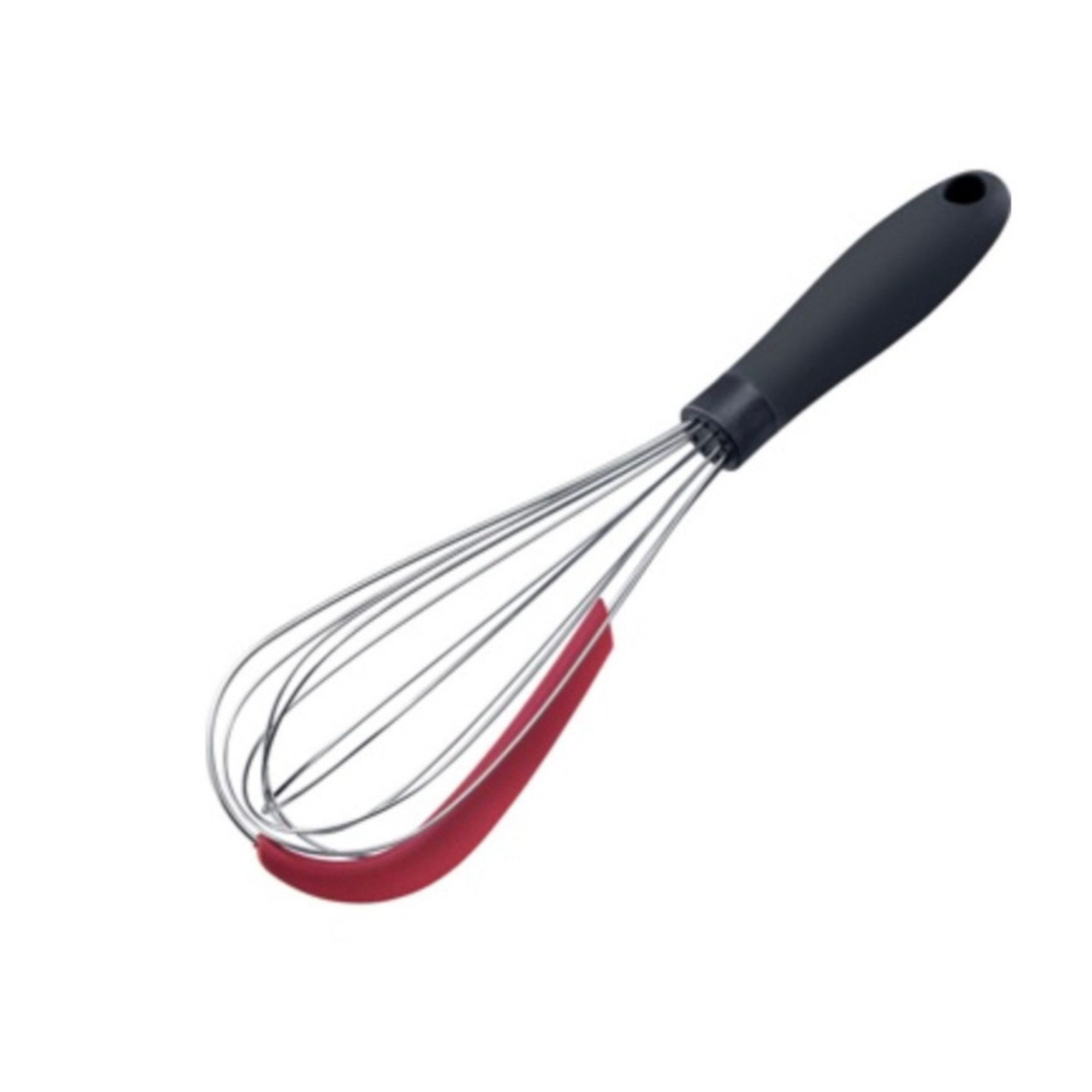 Thiru Schneebesen mit Schaber 30 cm - rühren & restloses Entleeren