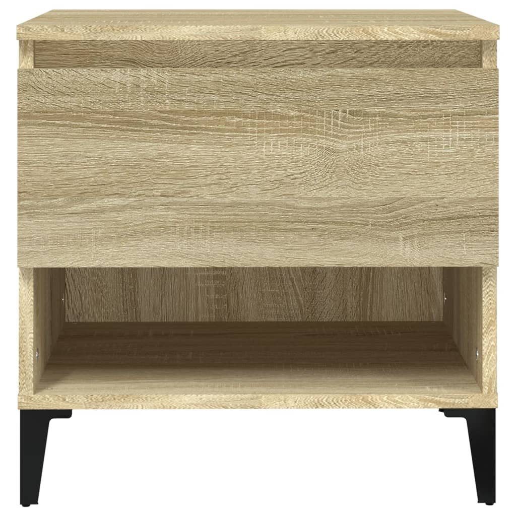 Beistelltisch cm Holzwerkstoff vidaXL Eiche Eiche | 50x46x50 Sonoma-Eiche Sonoma Beistelltisch (1-St) Sonoma