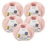 10 x ALIZE COTTON GOLD HOBBY NEW 393 POWDER PINK