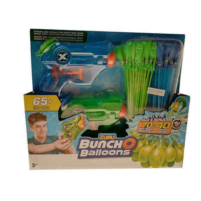 ZURU Wasserpistole Buncho Baloons Wasserpistole mit 70 Ballons (Inhalt: 70 Wasserbomben, 2 Wasserpistolen)