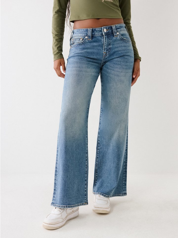 True Religion Loose-fit-Jeans BOBBI BAGGY JEAN Baumwollmischung, loose fit, regular waist