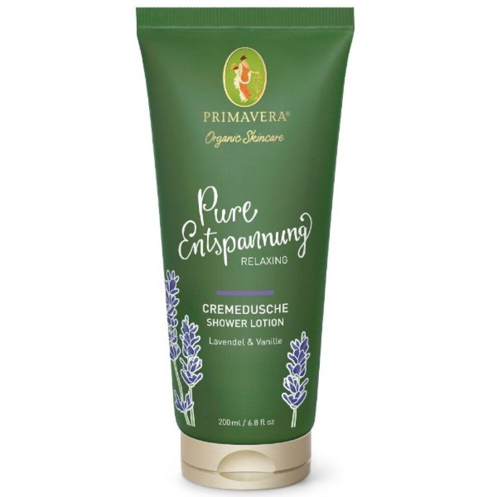 Primavera Körperpflegemittel Cremige Duschlotion Relaxing (Duschlotion) 200 ml