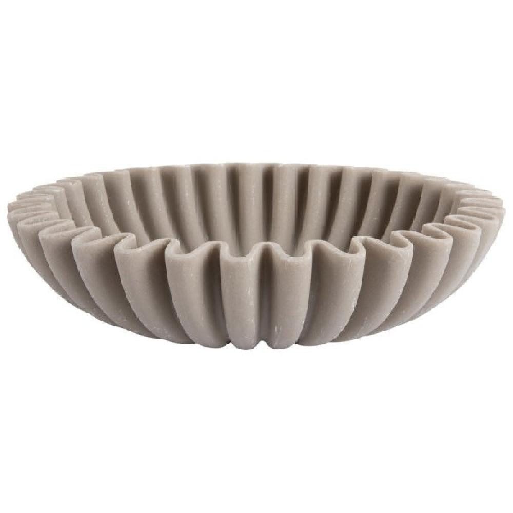 Present Time Servierschale Schale Wave Bowl Light Grey (30cm)