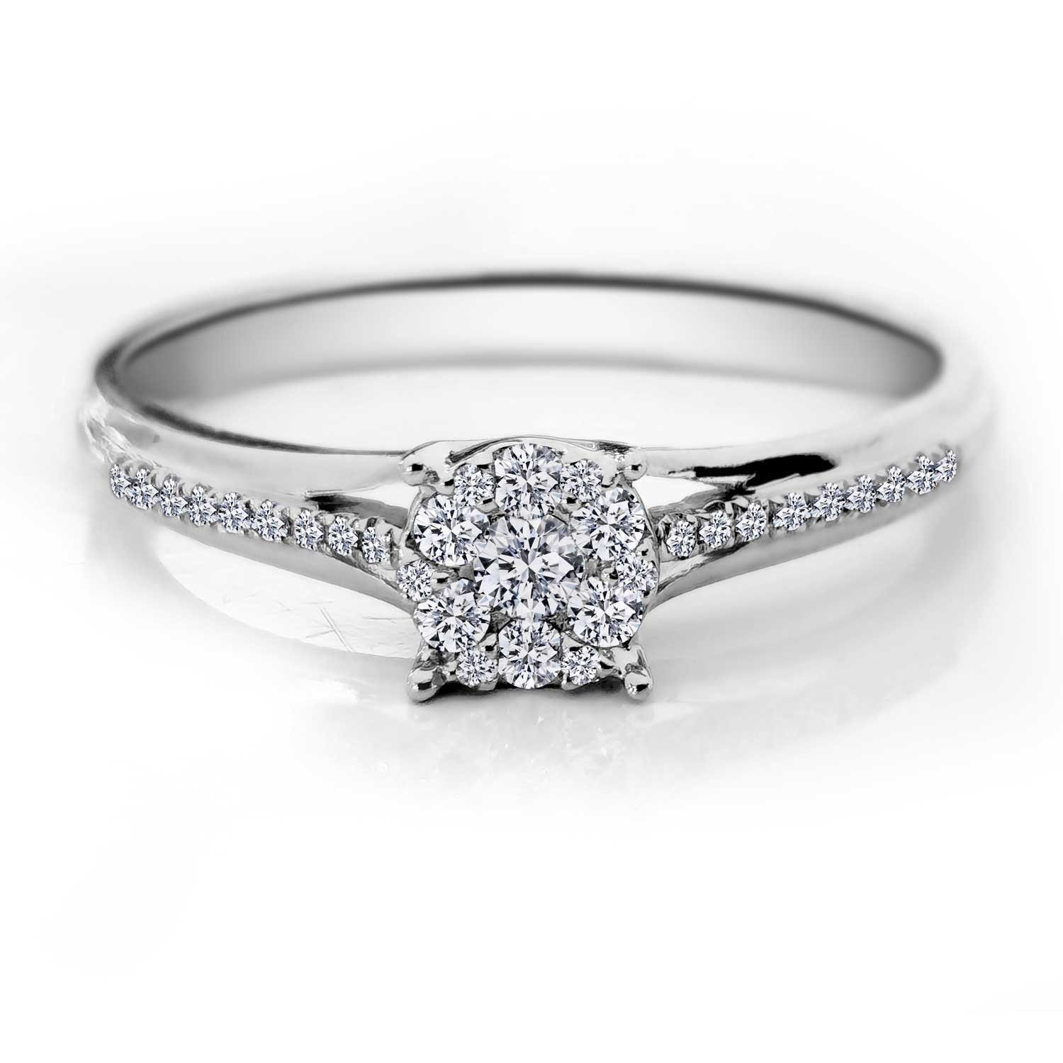 Adam & Eve Verlobungsring "AE25" Brillantring 585/- Gelbgold oder Weißgold günstig online kaufen