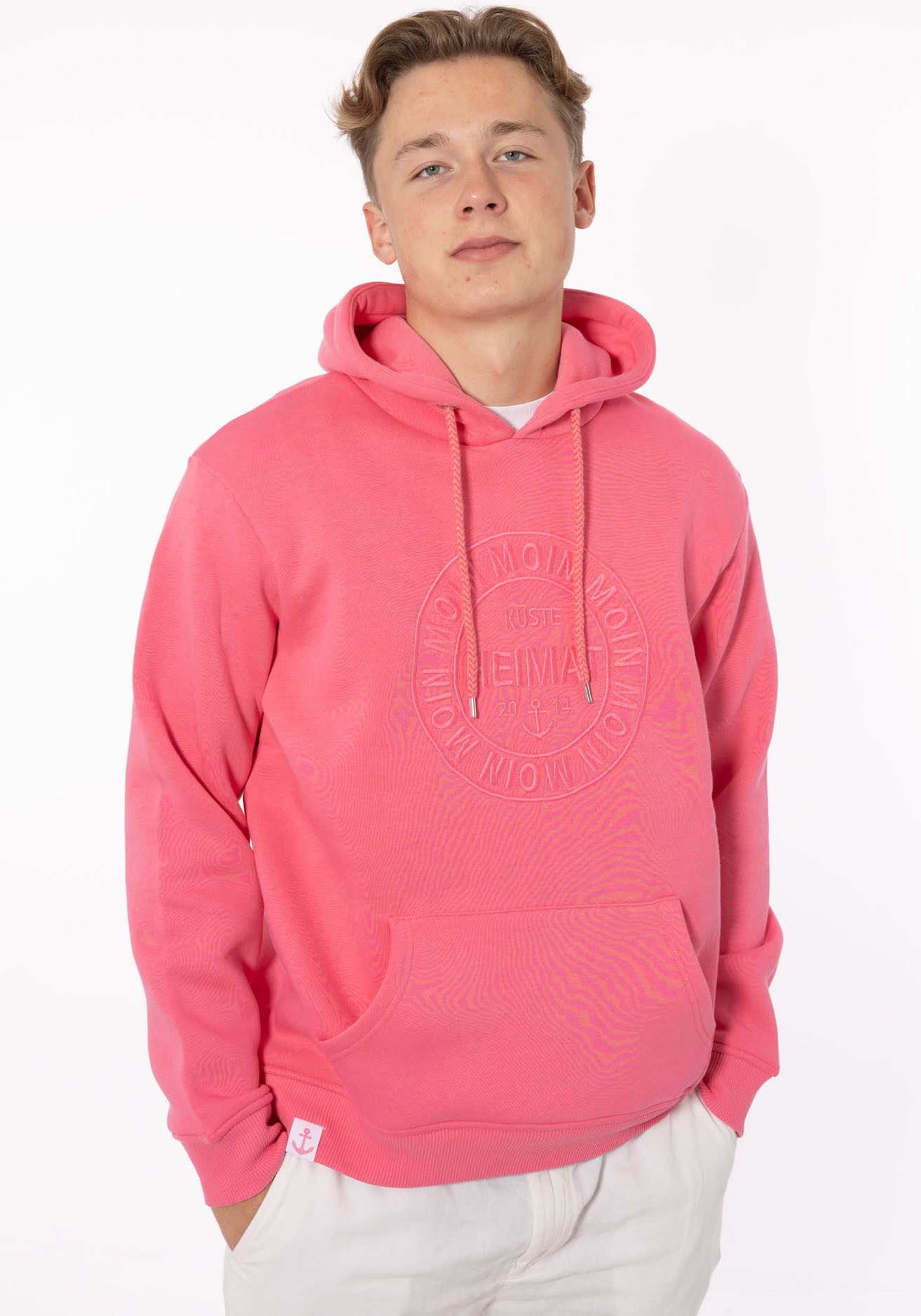 Zwillingsherz Hoodie "Heimat 2014" mit Fronttaschen günstig online kaufen