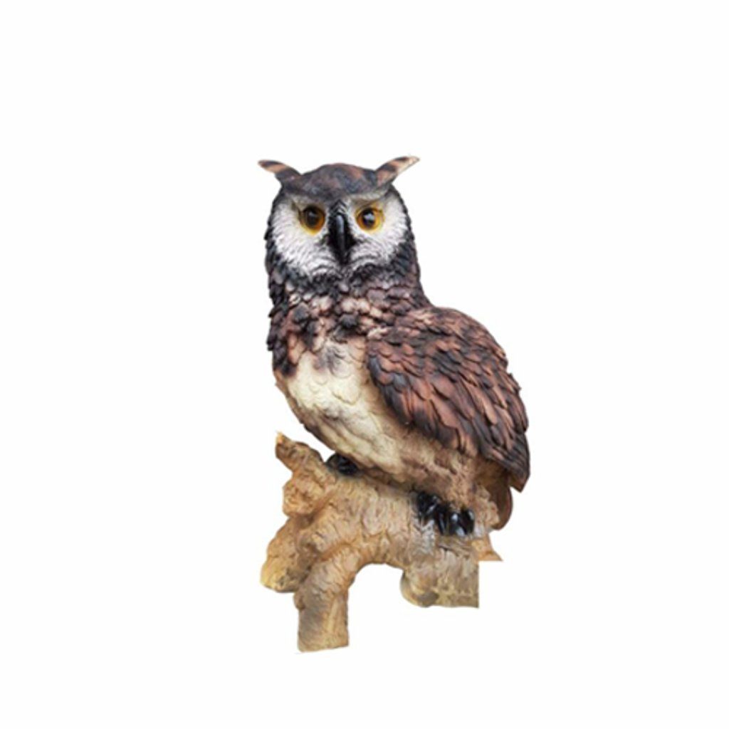 JVmoebel Dekofigur, Garten Dekoration Vogel Eule 55cm Figur Statue Skulpturen Figuren