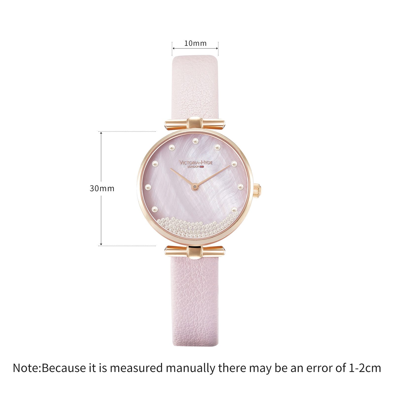 Victoria Hyde Quarzuhr Pearl Quarzuhr, Armbanduhr, Edelstahlarmband, Perlmu günstig online kaufen