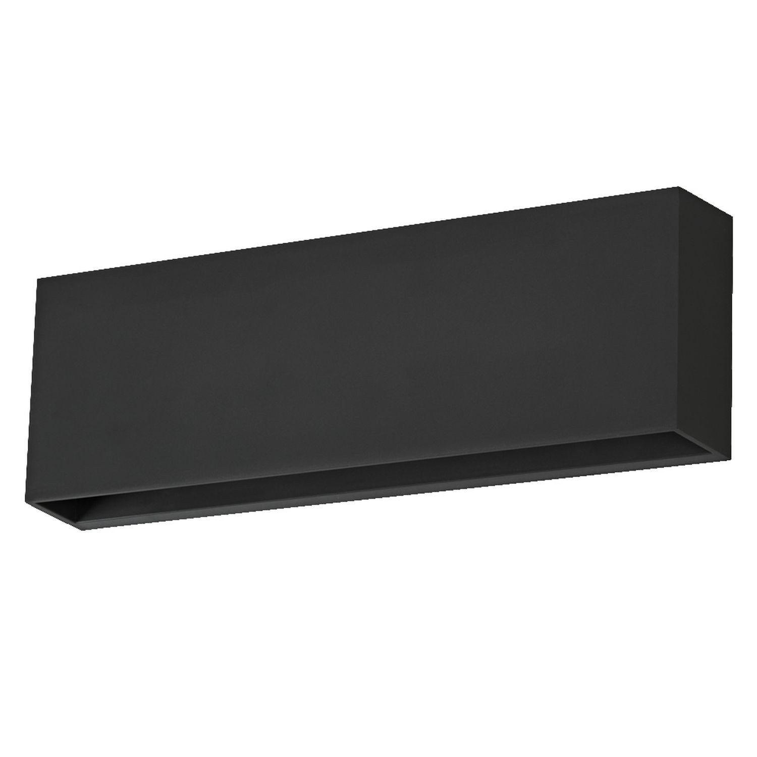 Licht-Erlebnisse Außen-Wandleuchte JORALIS, LED fest integriert, Warmweiß, LED B: 24 cm länglich 3000 K 400 lm Modern
