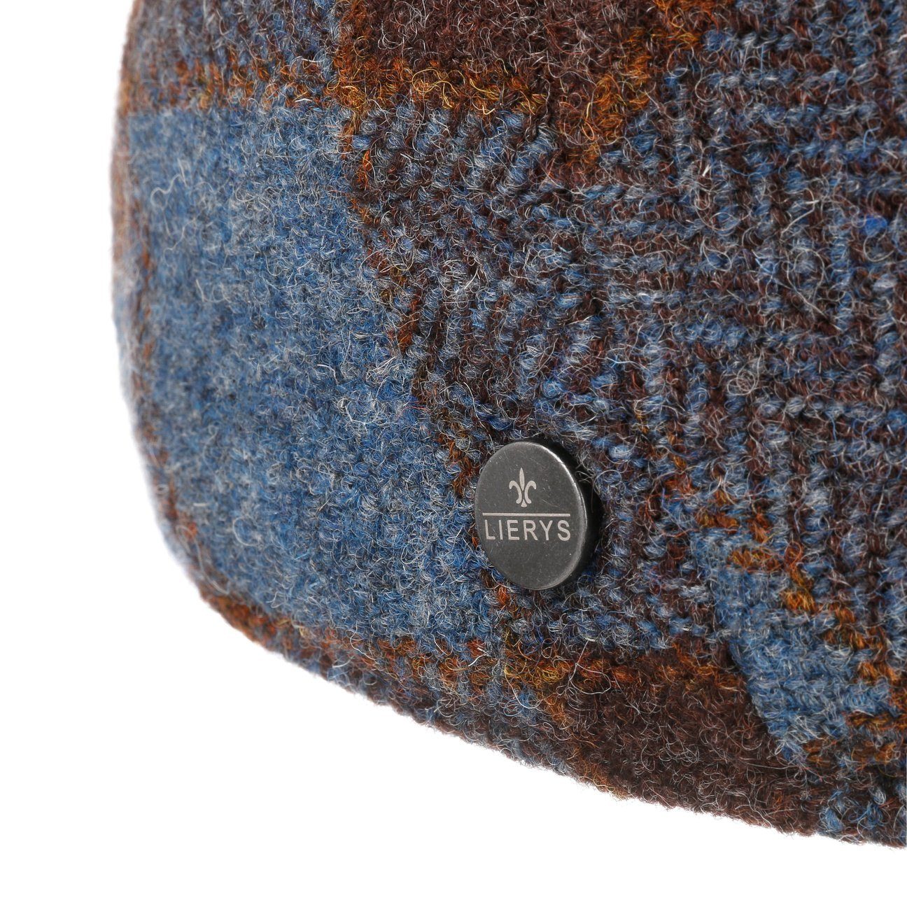 Lierys Flat Cap (1-St) Schirmmütze mit Schirm, Made in Italy