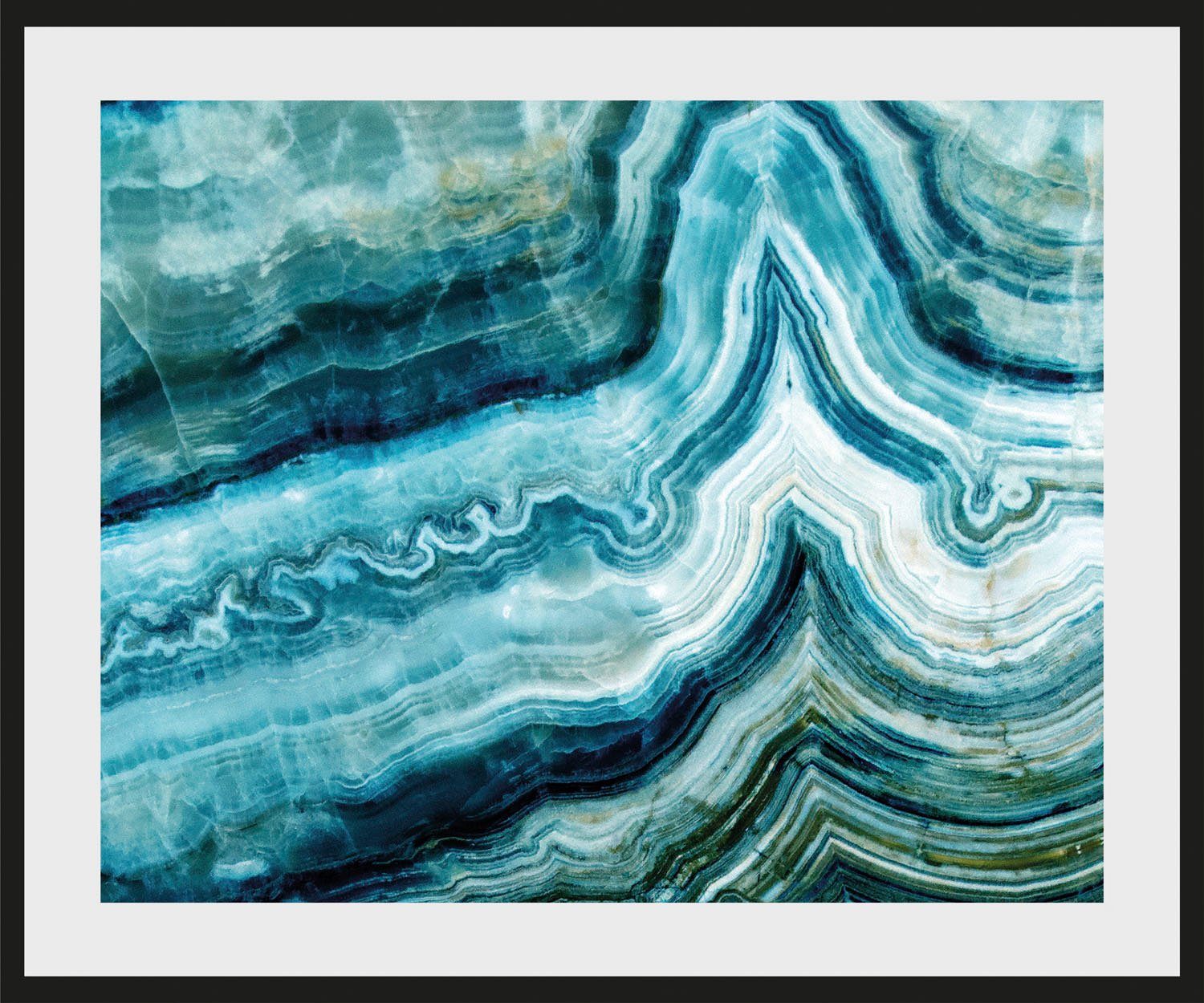 queence Bild Tom, Abstrakt, Spa, Spirituelle Изображения, Stein (1 St), HD Premium Poster-Druck inkl. Holzrahmen