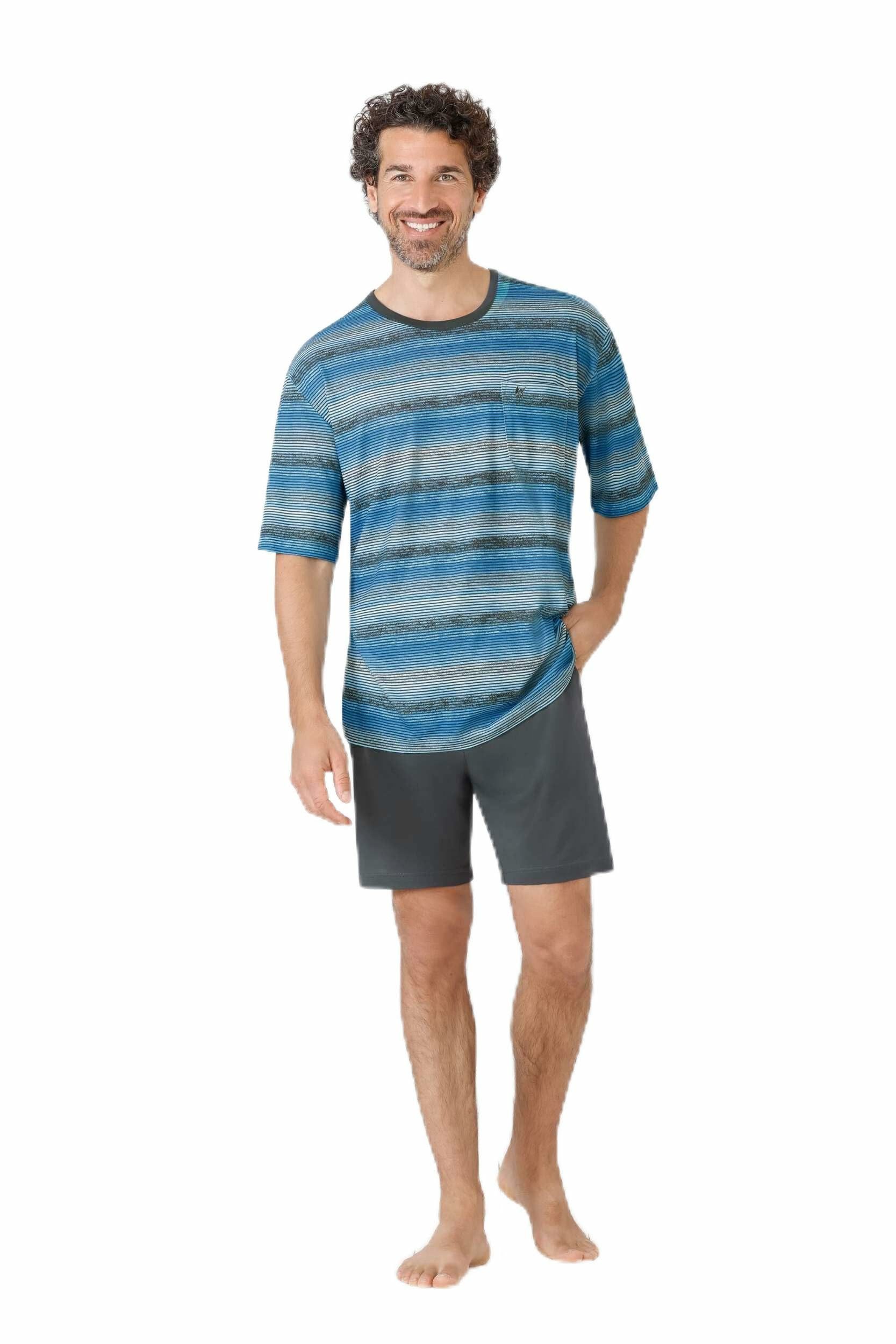 Hajo Pyjama Pyjama kurz für Herren (keine Angabe, 1 tlg)