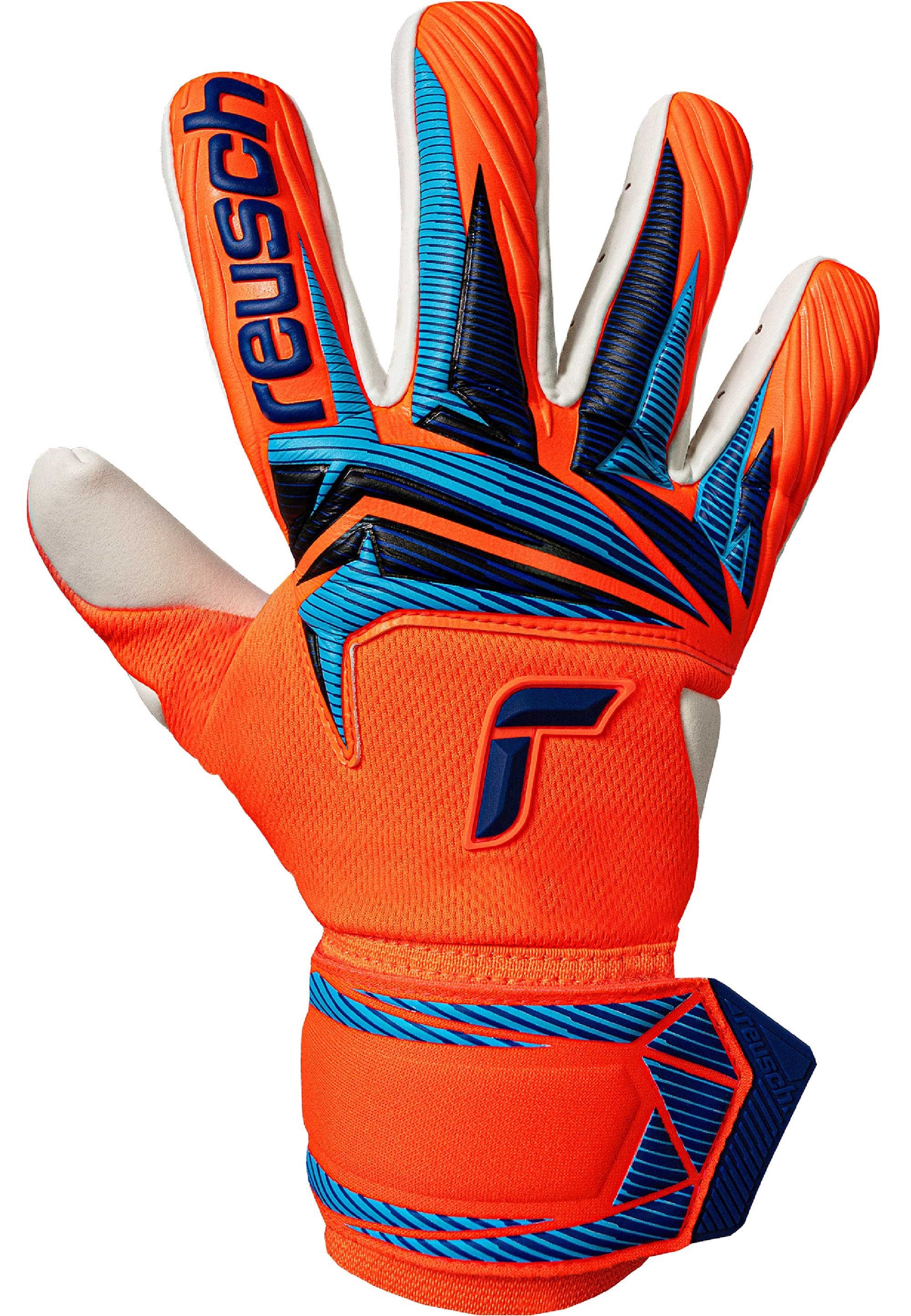 Reusch Torwarthandschuhe Attrakt Gold X NC mit mit Full Strap-Verschluss