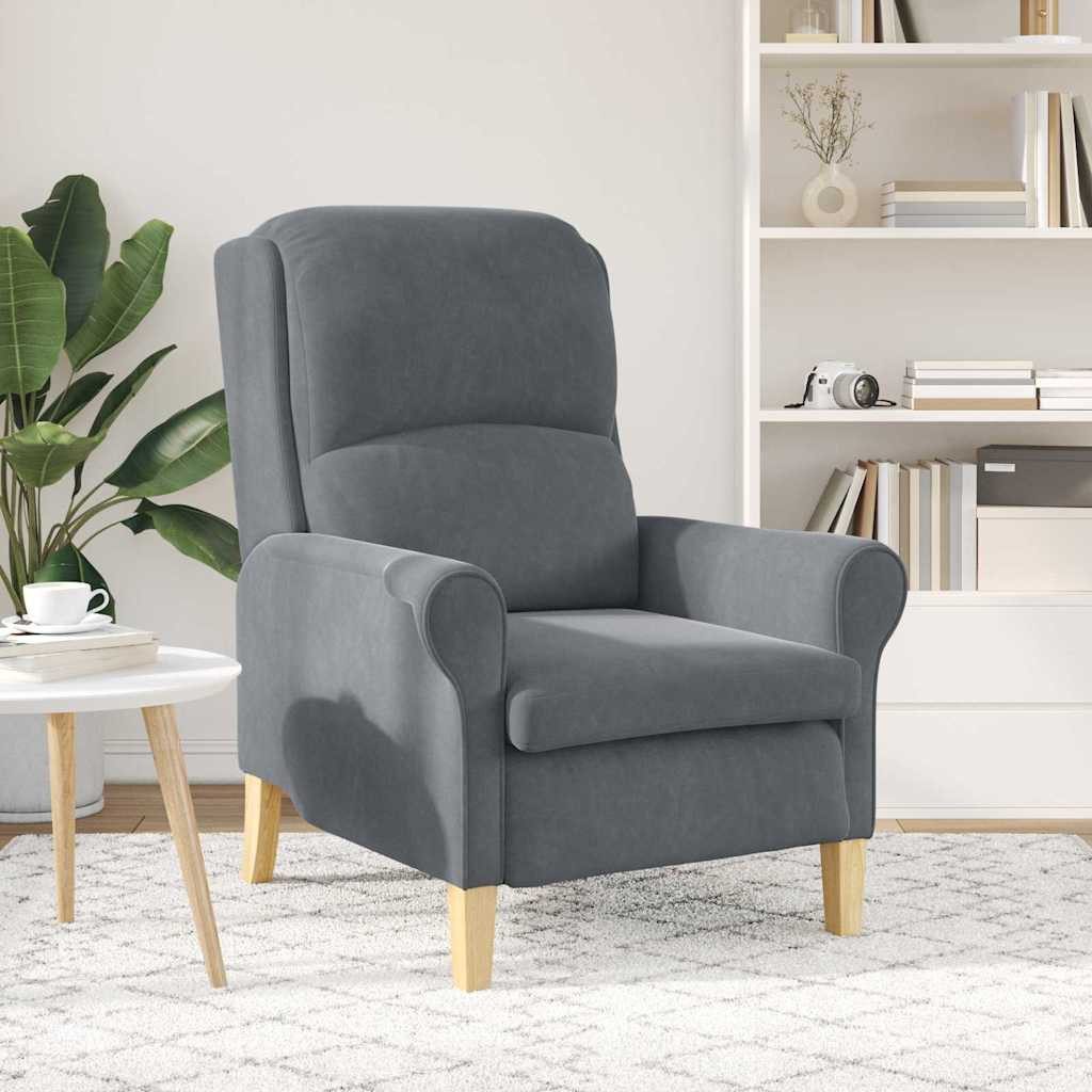 vidaXL Sessel Sessel Dunkelgrau 76 x günstig online kaufen