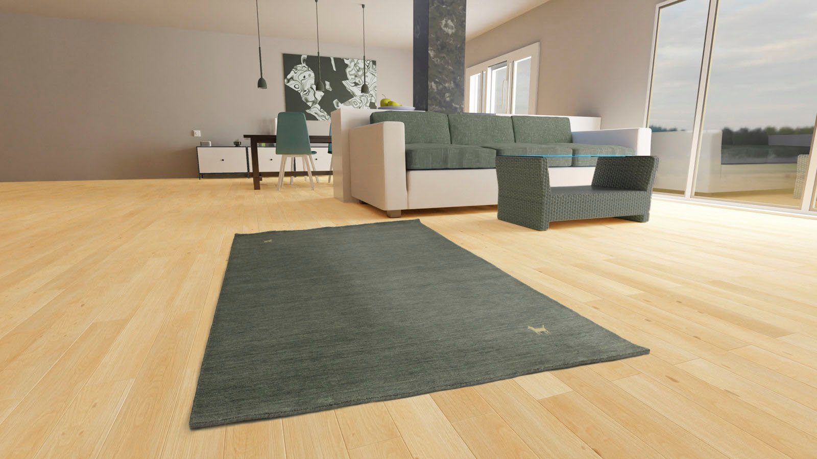 morgenland Wollteppich Asteria - Gabbeh Teppich günstig online kaufen