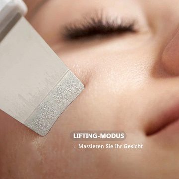 HYTIREBY Elektrische Gesichtsreinigungsbürste Haut Scrubber - Mitesser-Entferner mit 4 Modi, Hautpflege-Tool