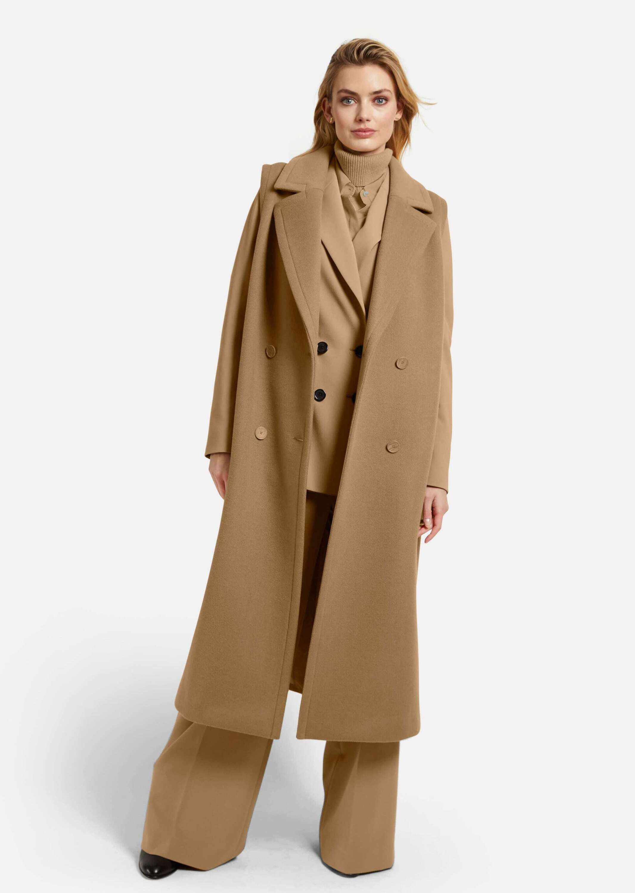 MADELEINE Kurzweste Ärmellose Longweste im Mantel-Look günstig online kaufen