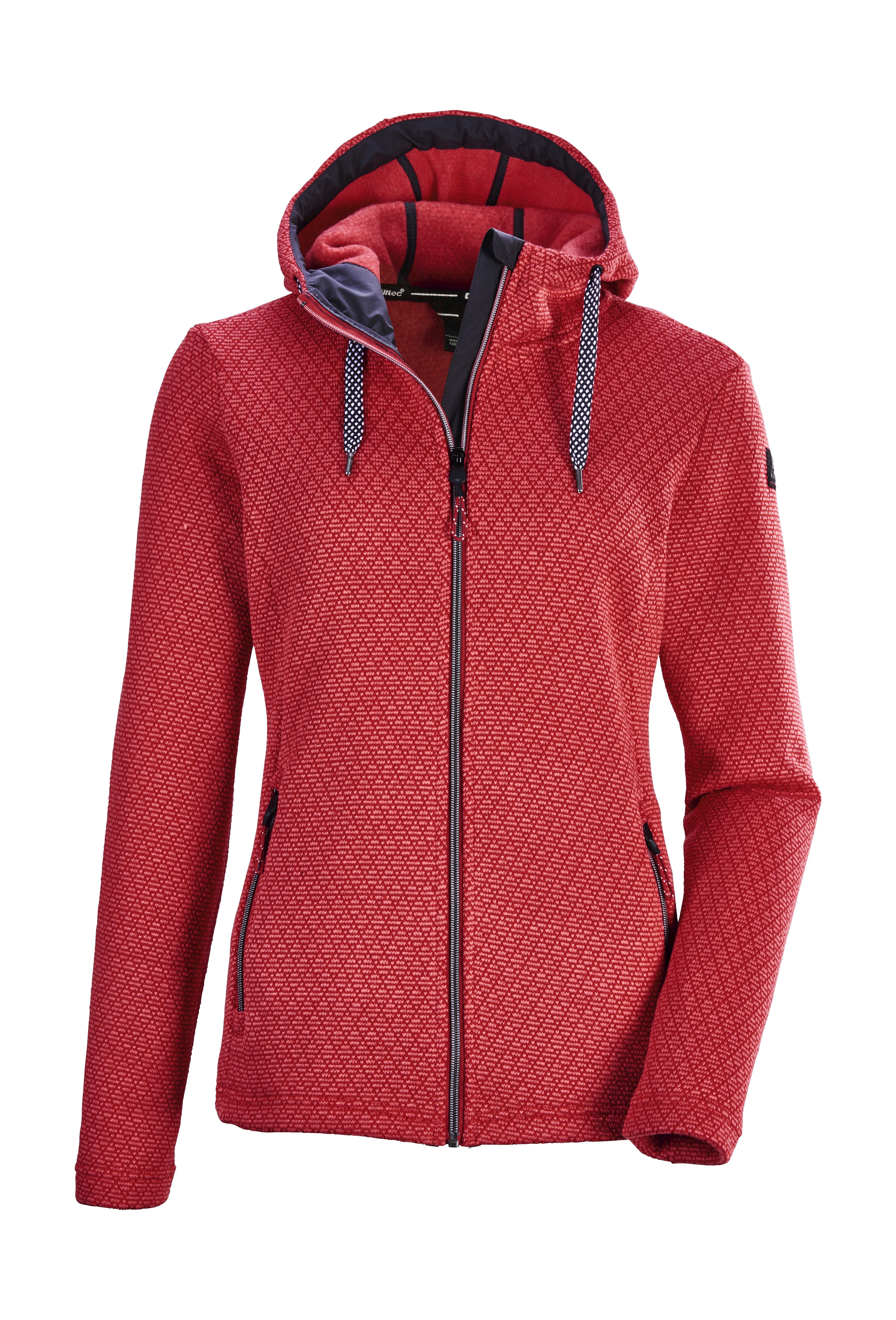 Killtec WMN Fleecejacke KOW 135 rot JCKT