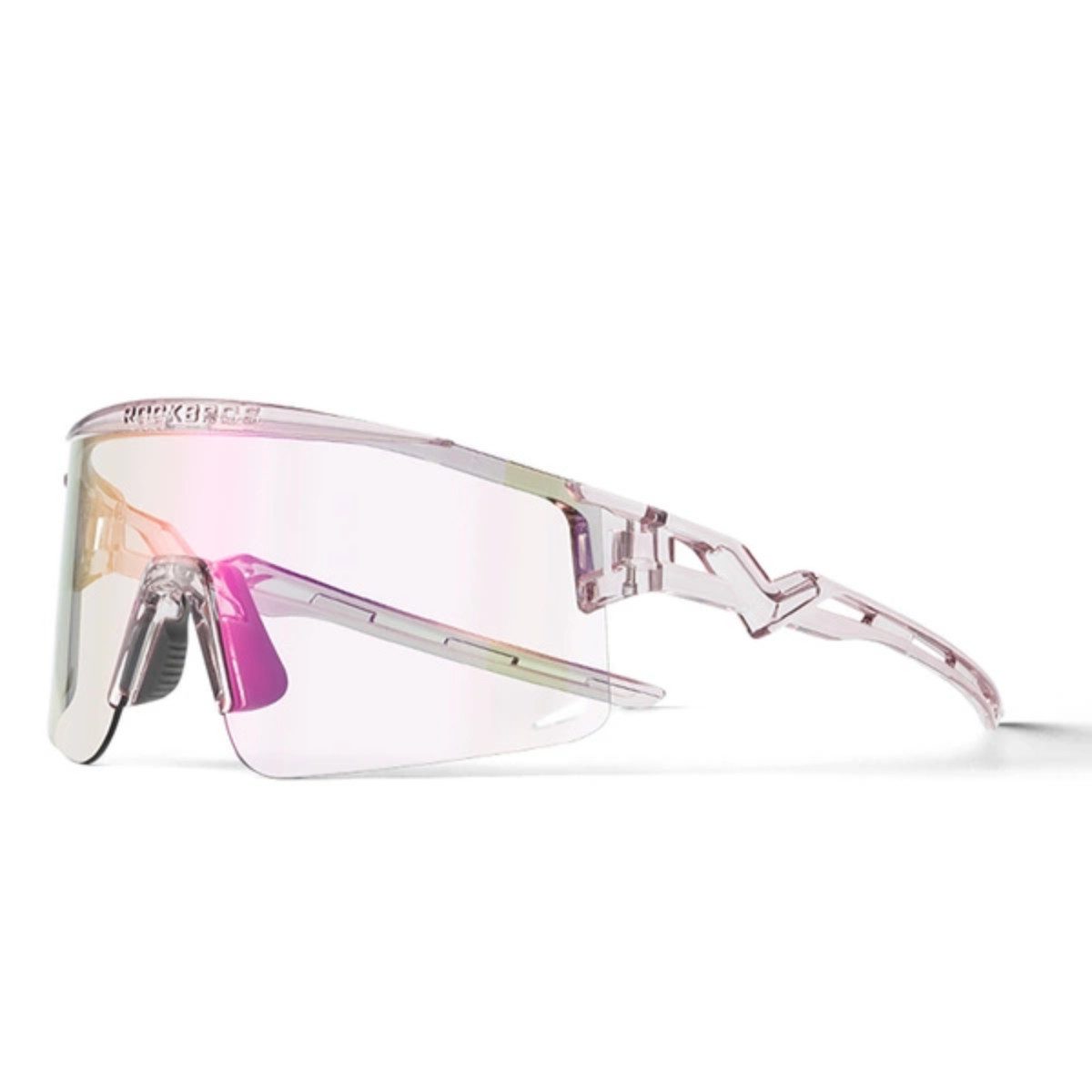 ROCKBROS Fahrradbrille Rockbros Photochrome Fahrradbrille mit UV-Schutz und Korrektureinsatz