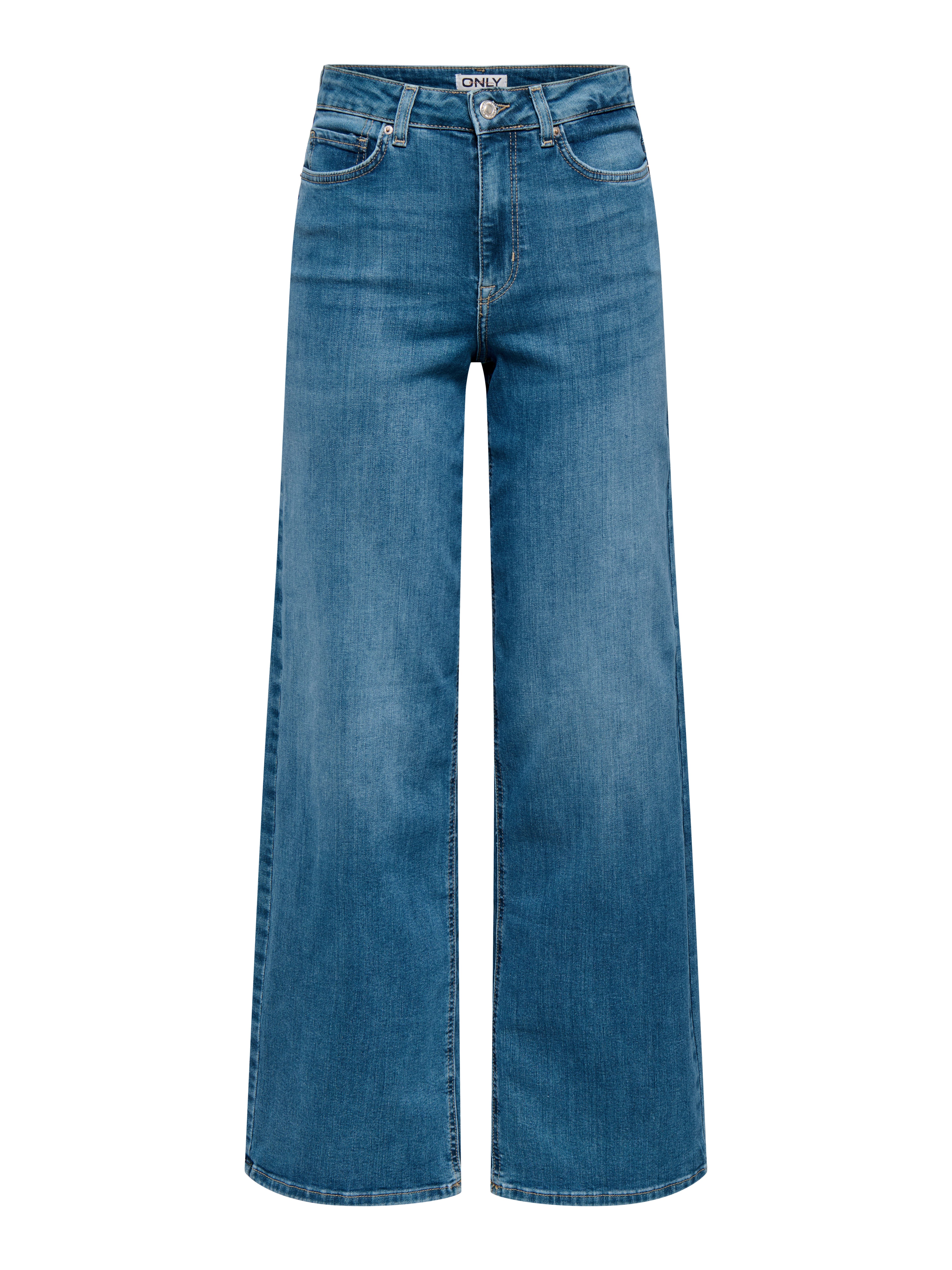 ONLY High-waist-Jeans ONLMADISON BLUSH HW WIDE DNM CRO665 günstig online kaufen
