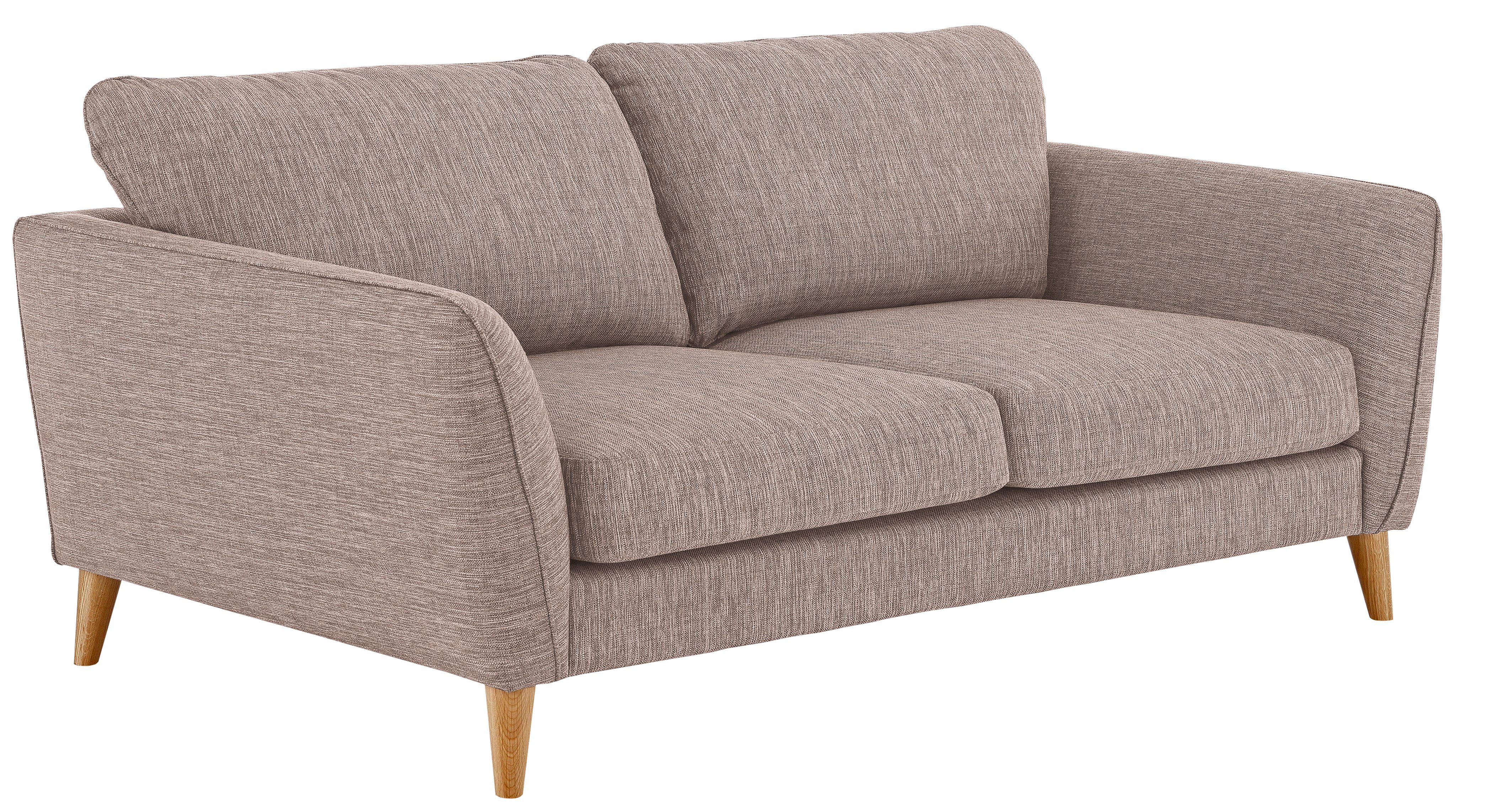 Home affaire 3-Sitzer MARSEILLE 3er Sofa 206 cm, Cord, Flachgewebe, Struktu günstig online kaufen