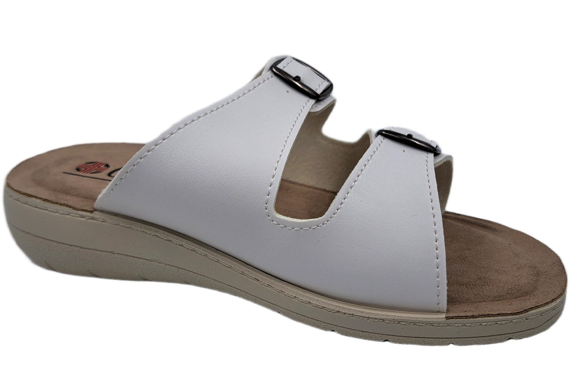 PADERO Ortomed Damen Pantolette Weite H für breite Füße geeignet